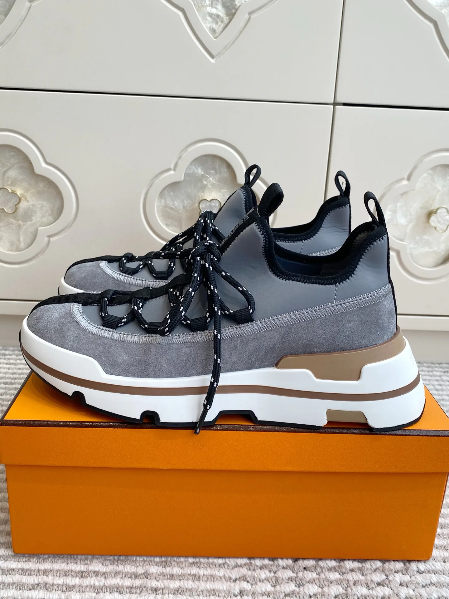 Кроссовки Мужские Hermes 17527389