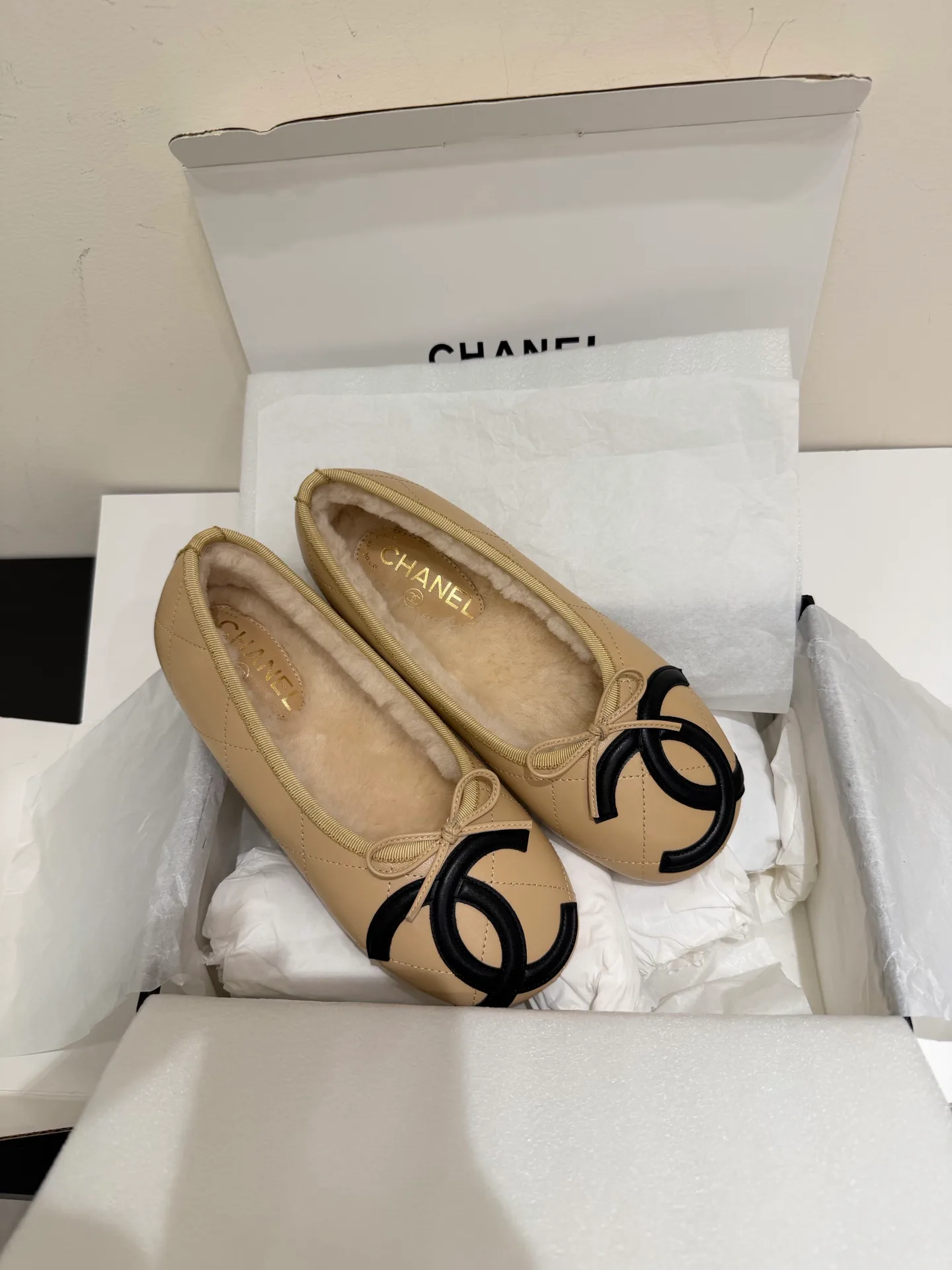 Балетки Женские Chanel 19635694