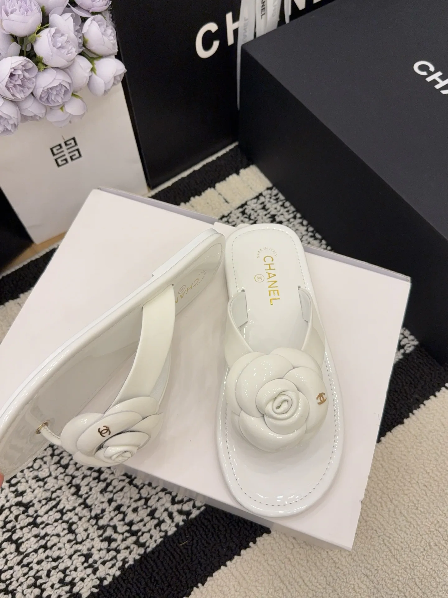 Шлепанцы Женские Chanel 403355