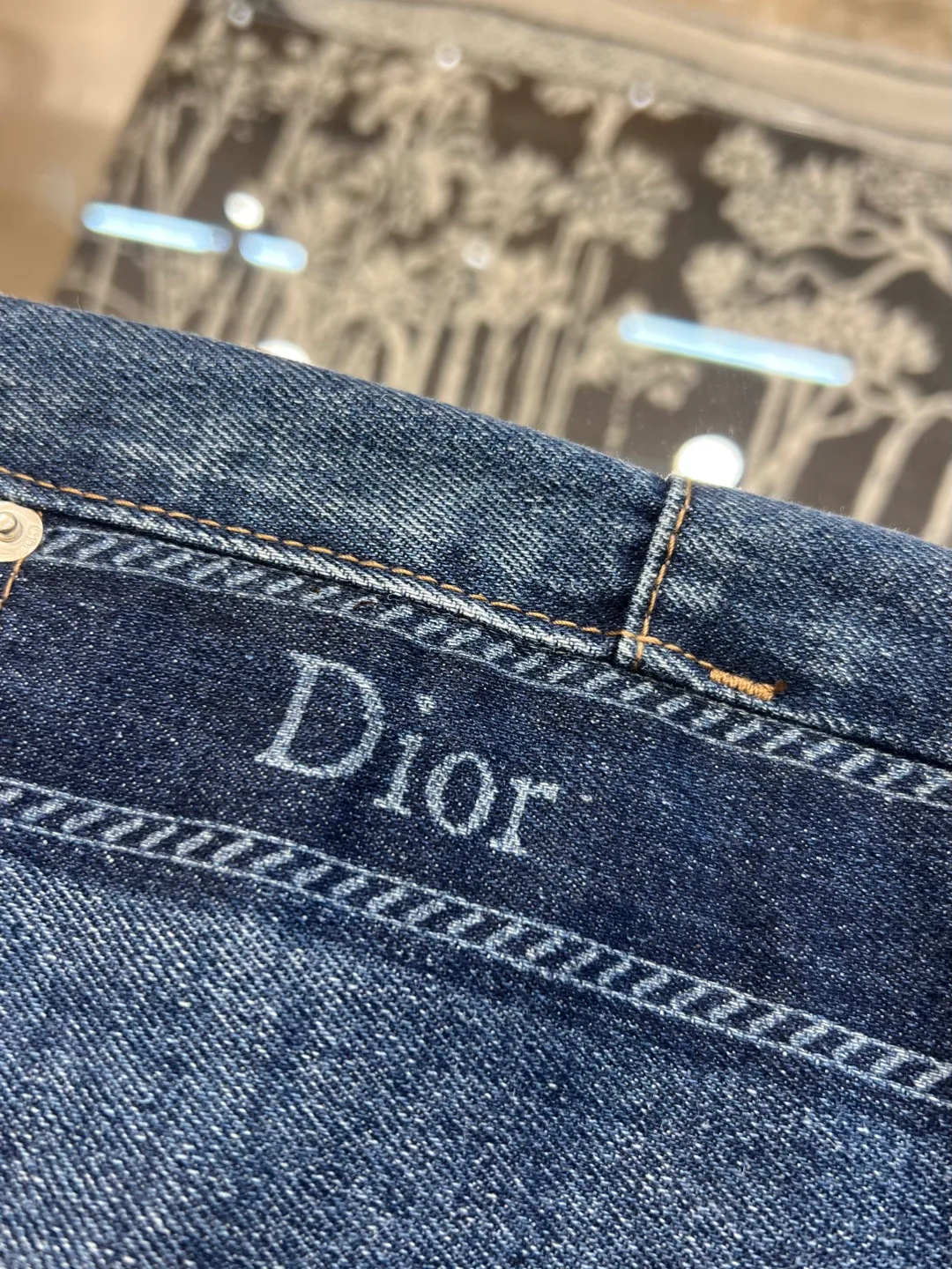 Джинсы Мужские Christian Dior 18360006