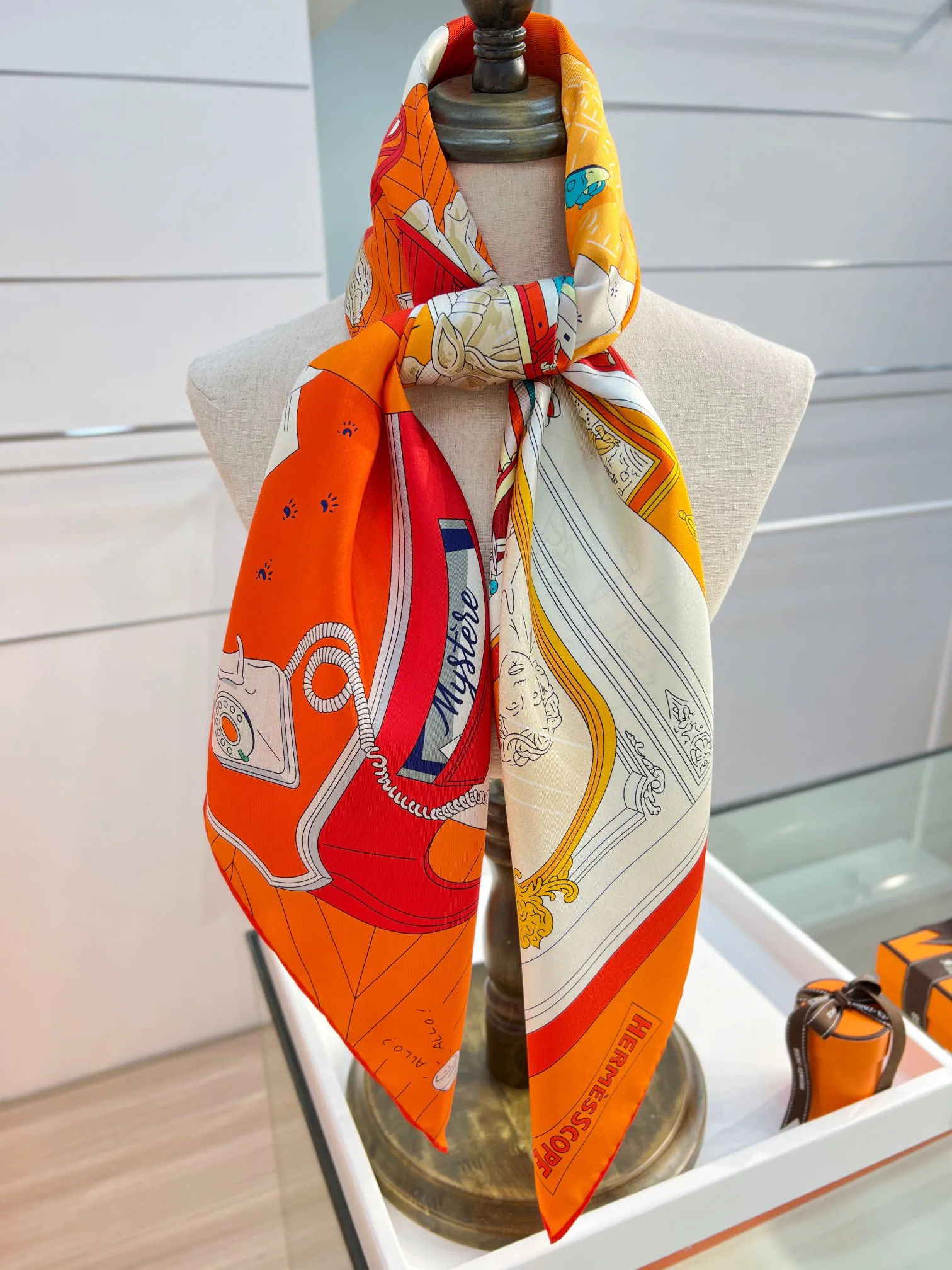 Шарфы Hermes 195092