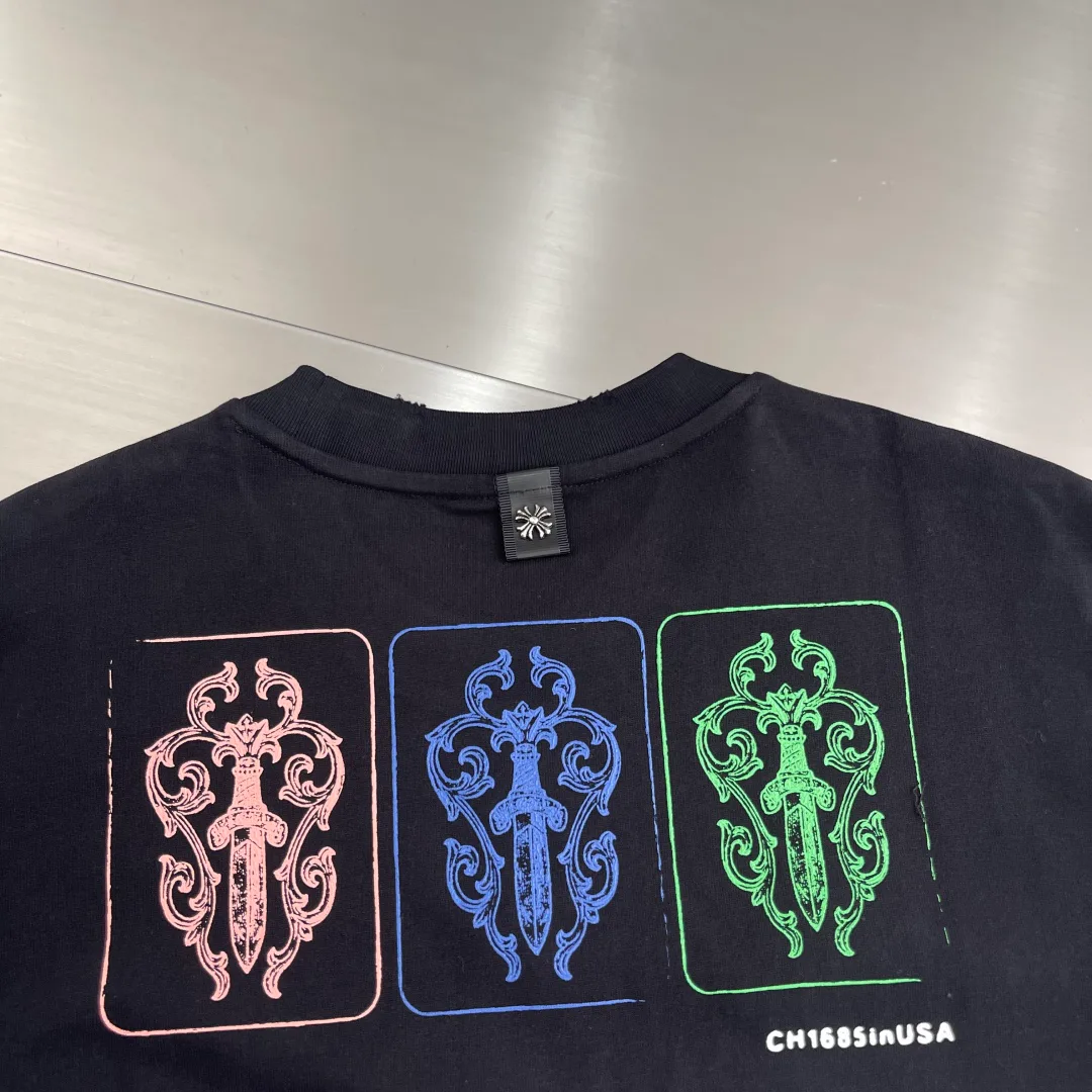 Лонгсливы Мужские Chrome Hearts 119324