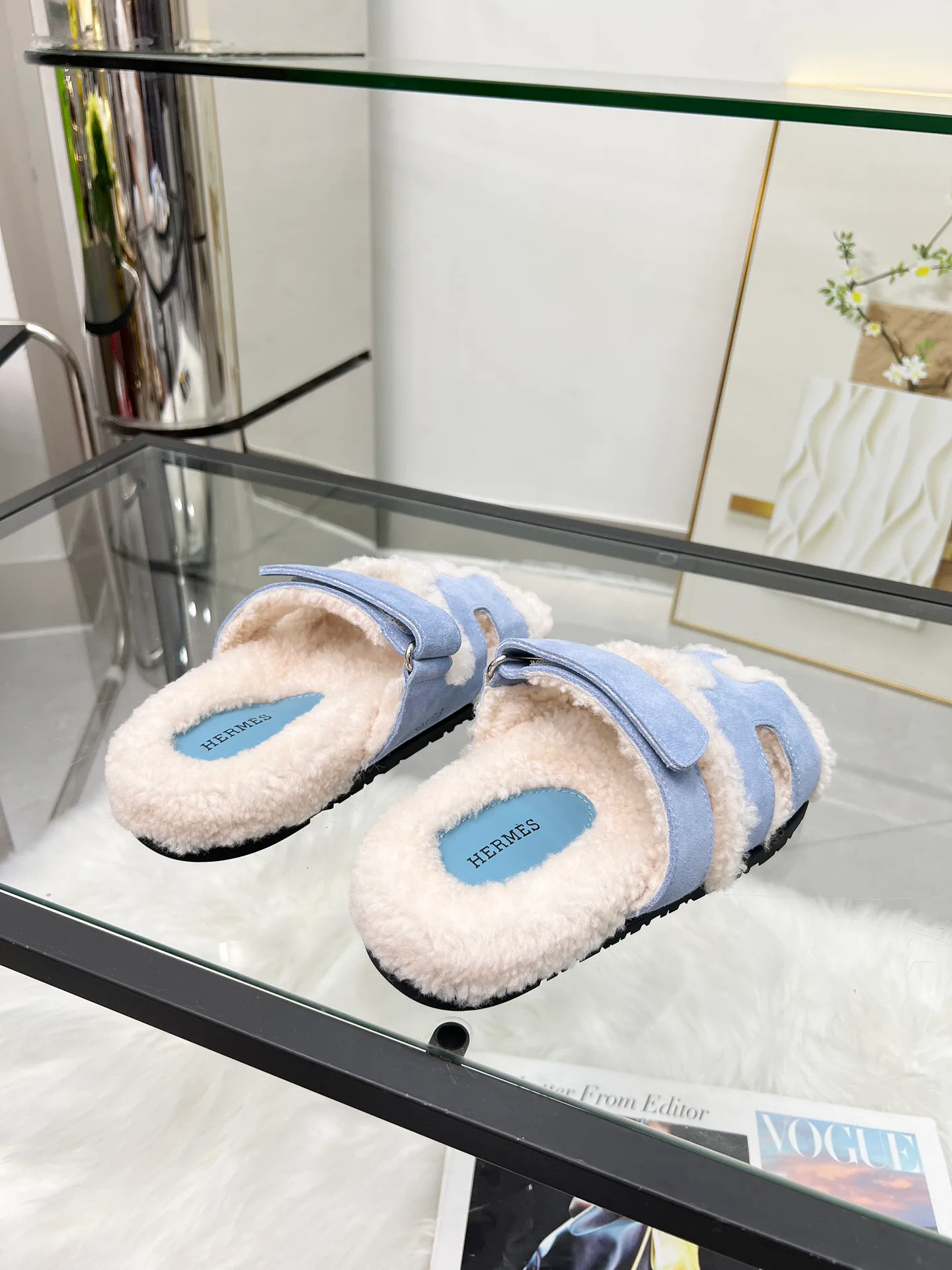 Тапочки Женские Hermes 59280