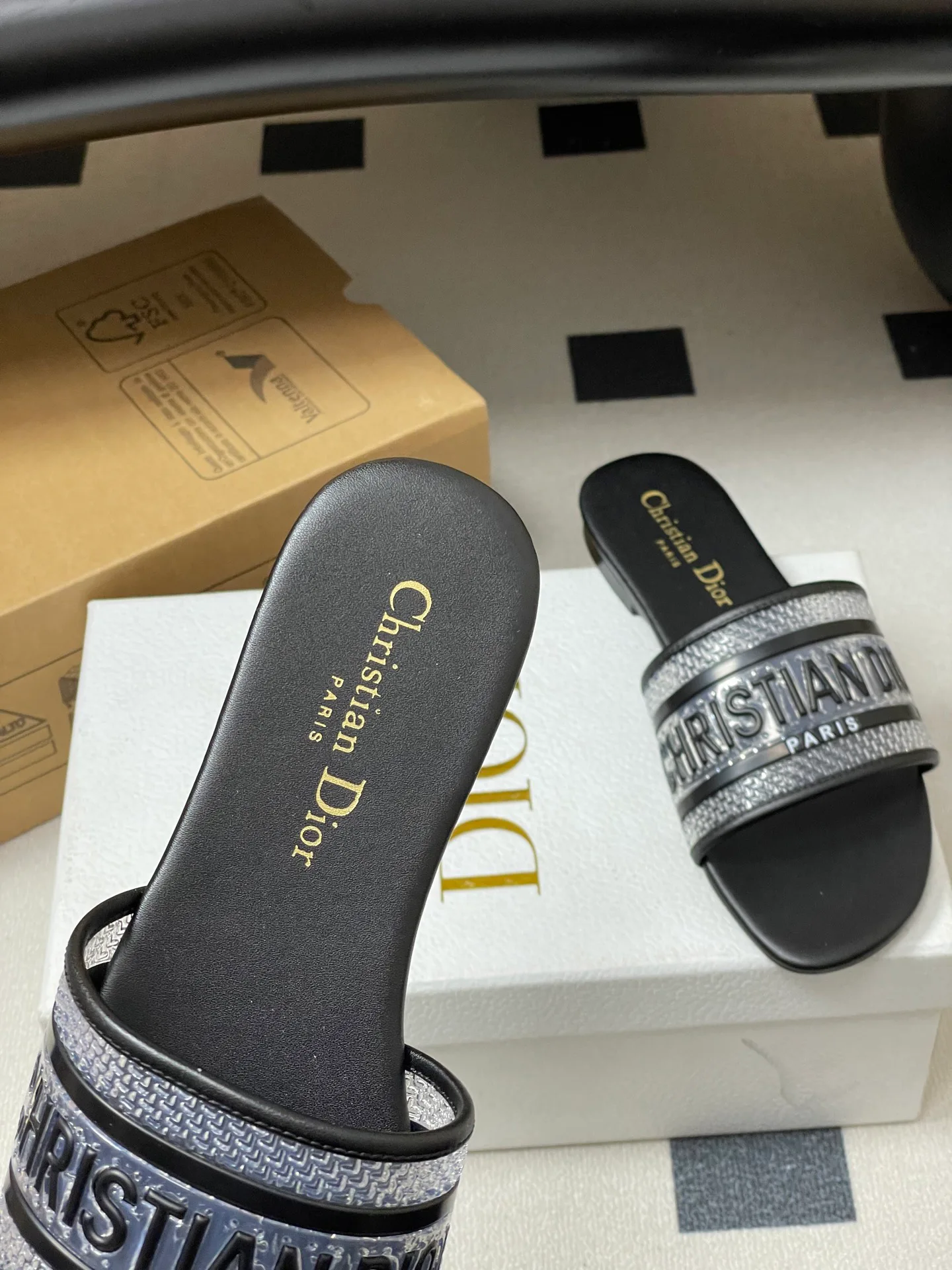 Шлепанцы Женские Christian Dior 1159730