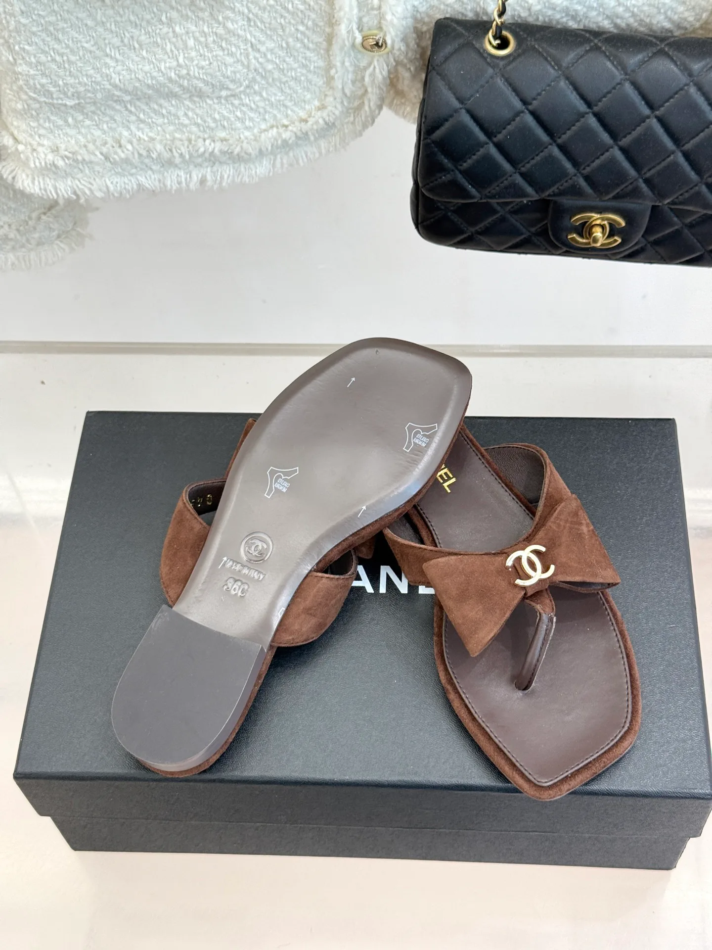 Шлепанцы Женские Chanel 16965741