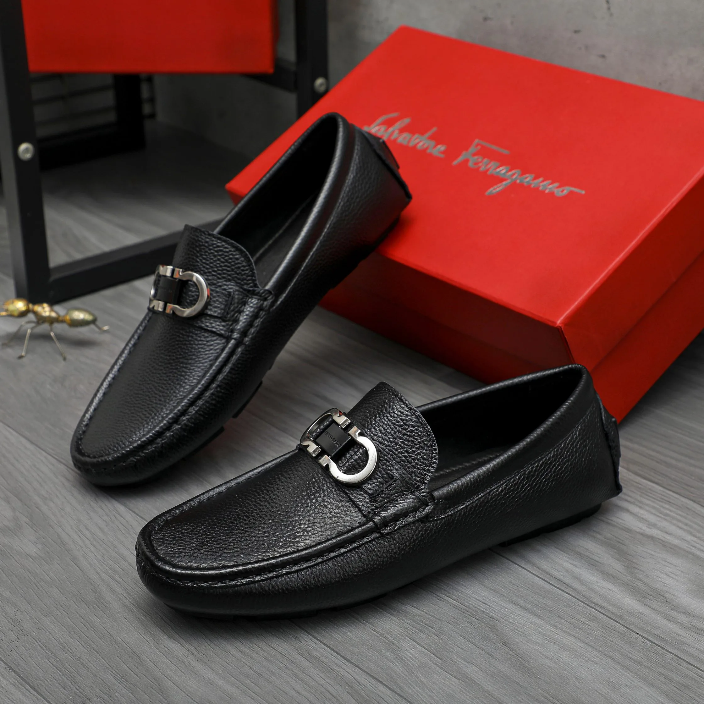 Мокасины Мужские Salvatore Ferragamo 13685889