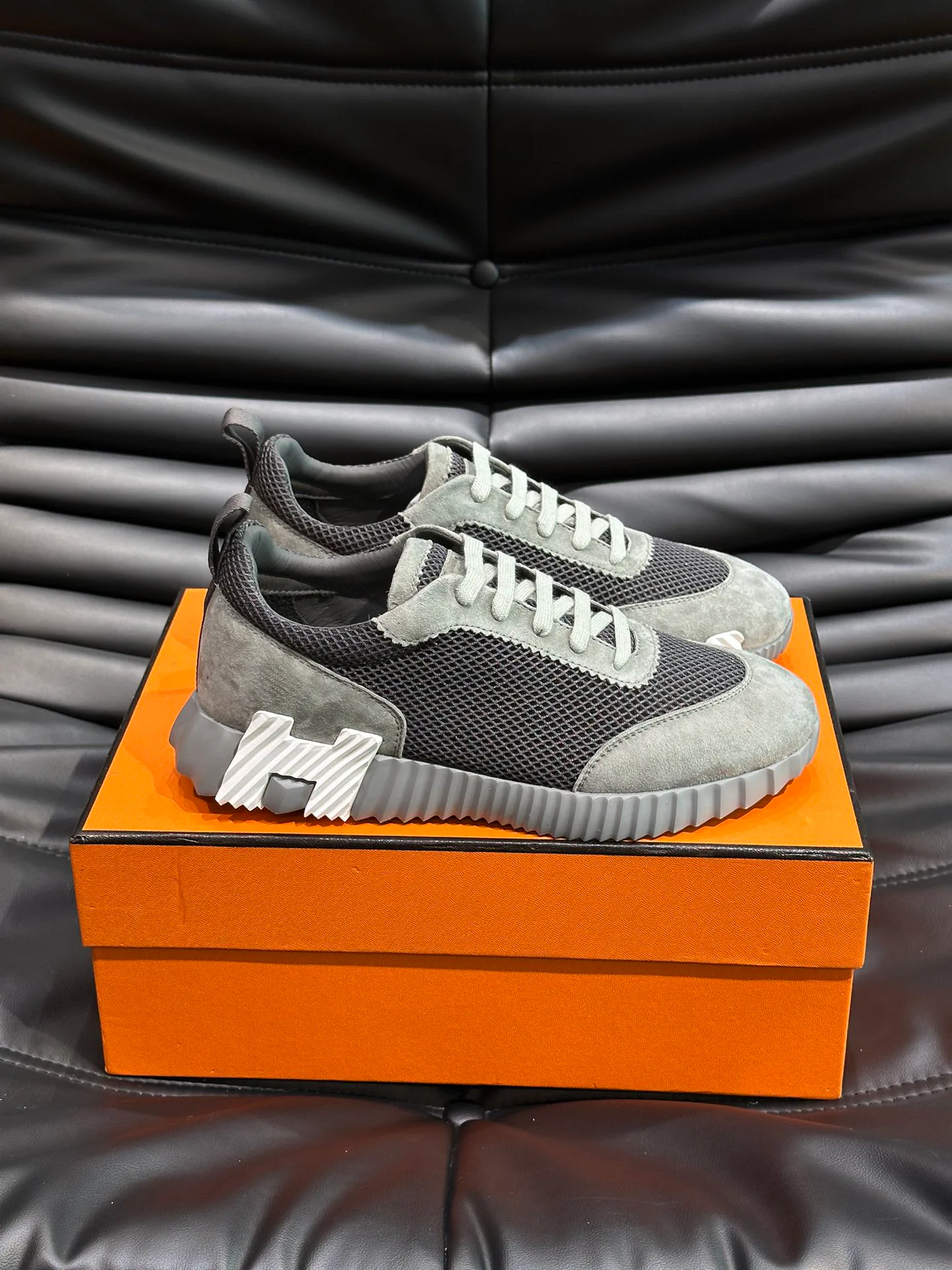 Кроссовки Мужские Hermes 23845