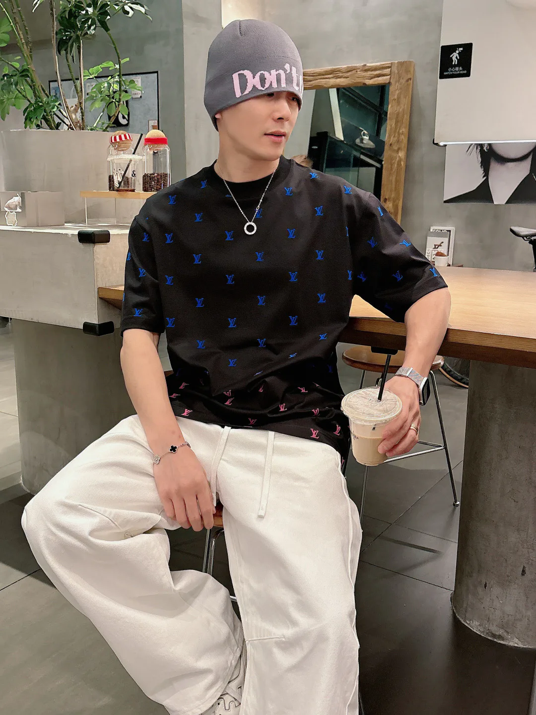 Футболки Мужские Louis Vuitton 9465234