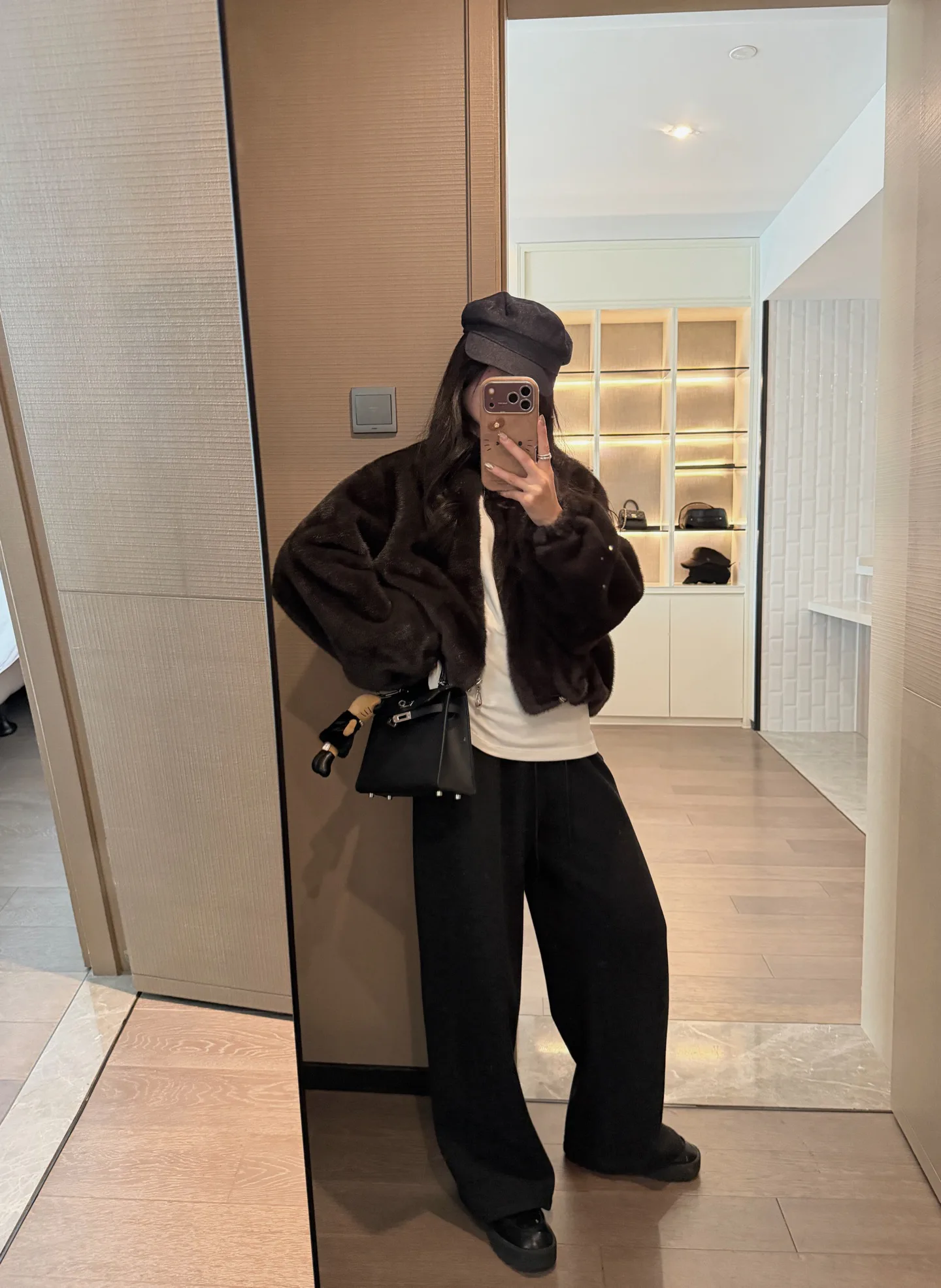 Шубы Женские Saint Laurent 1120165