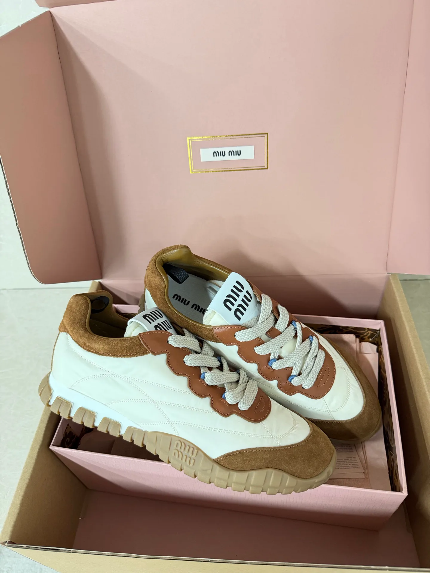 Кроссовки Женские Miu Miu 2417285