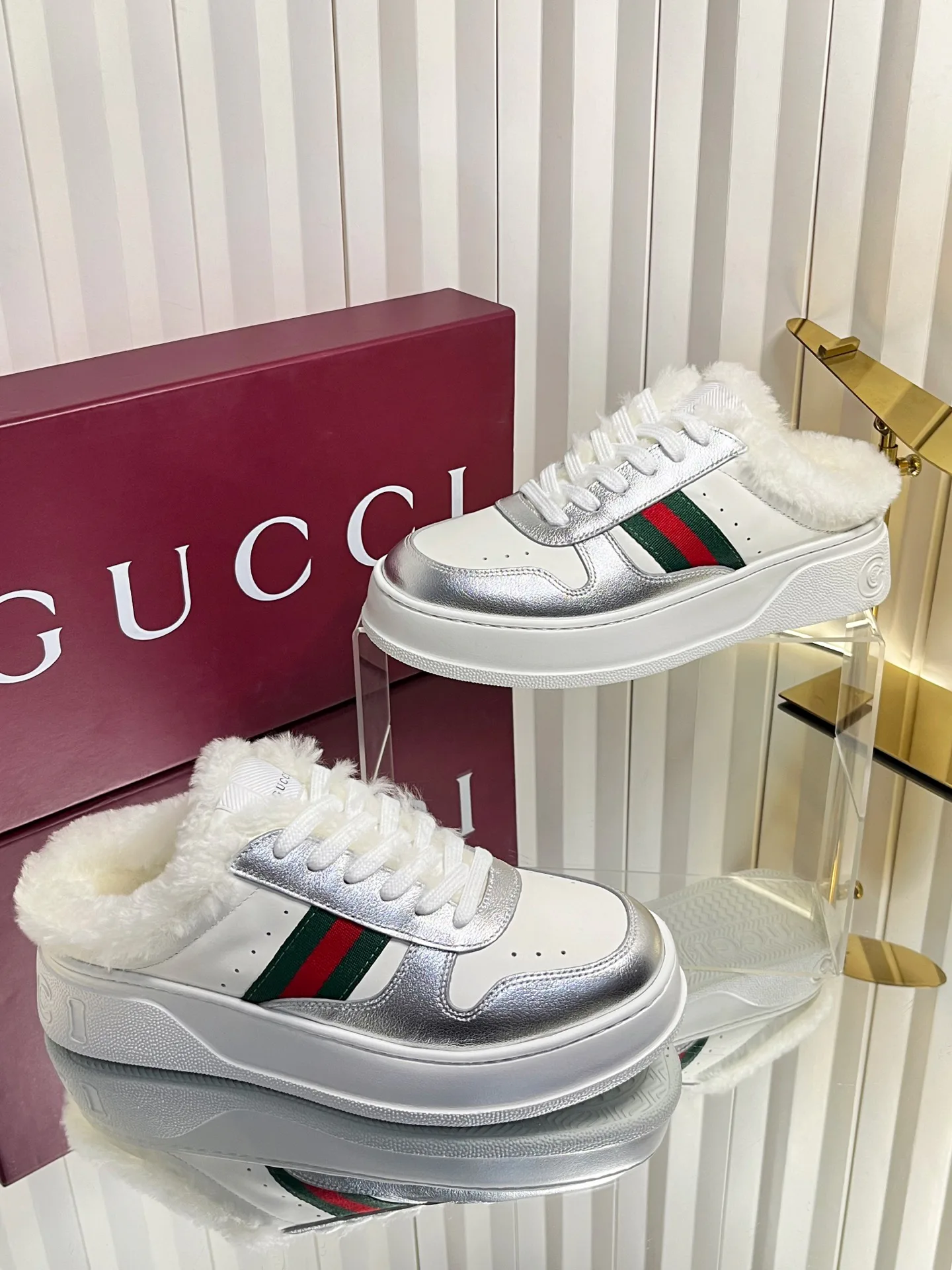 Кеды Женские Gucci 415630