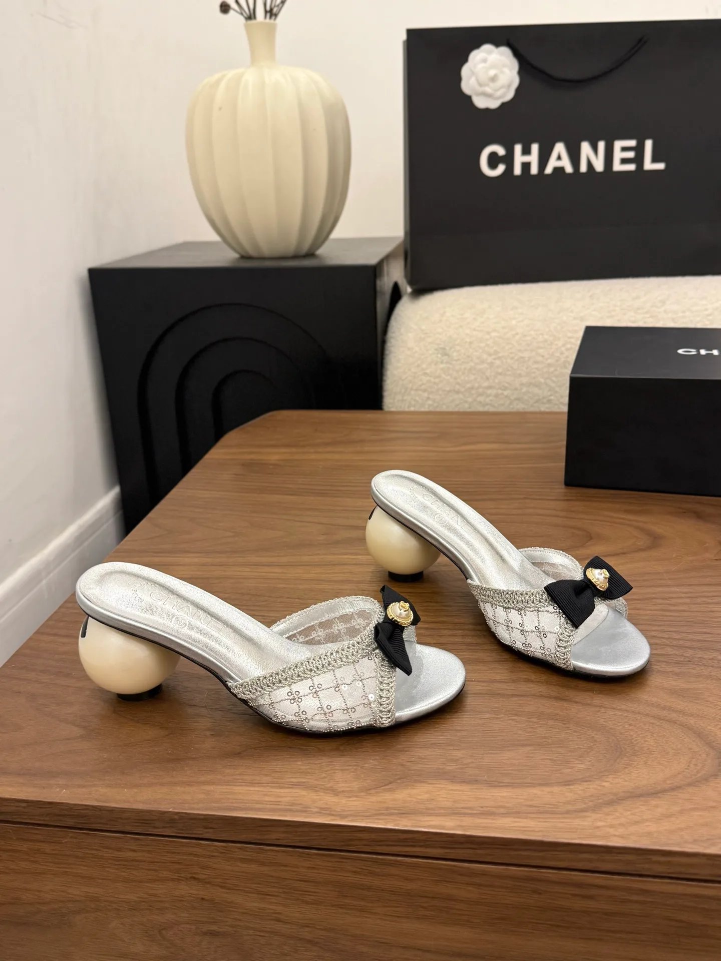 Босоножки Женские Chanel 13444927