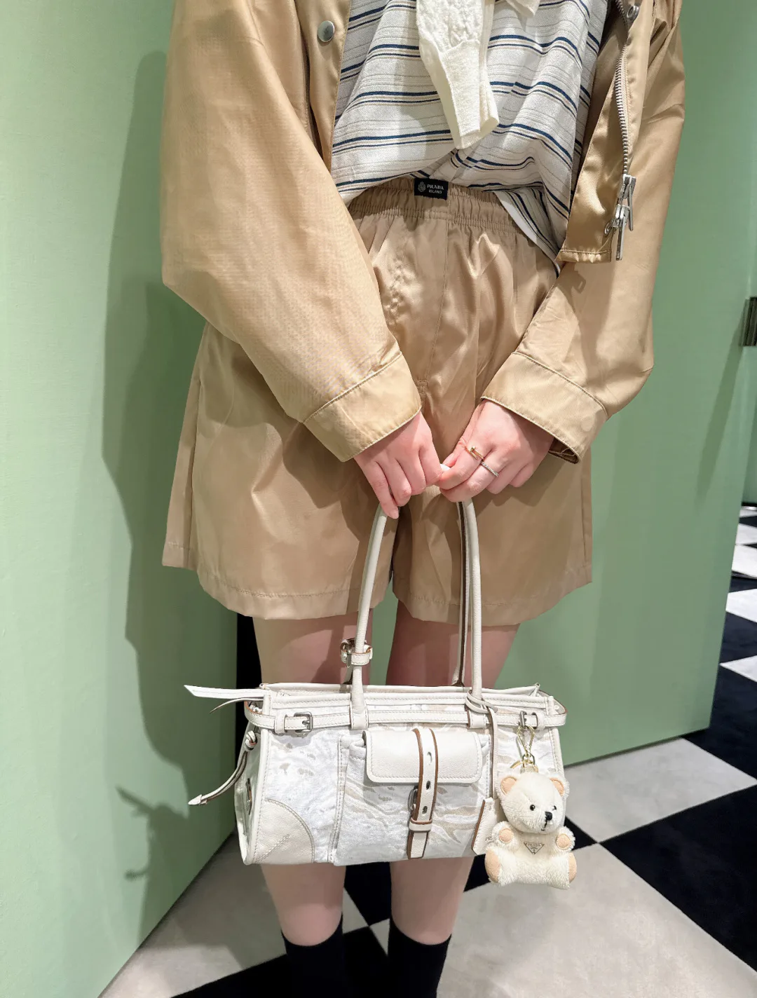 Шорты Женские Prada 12725091