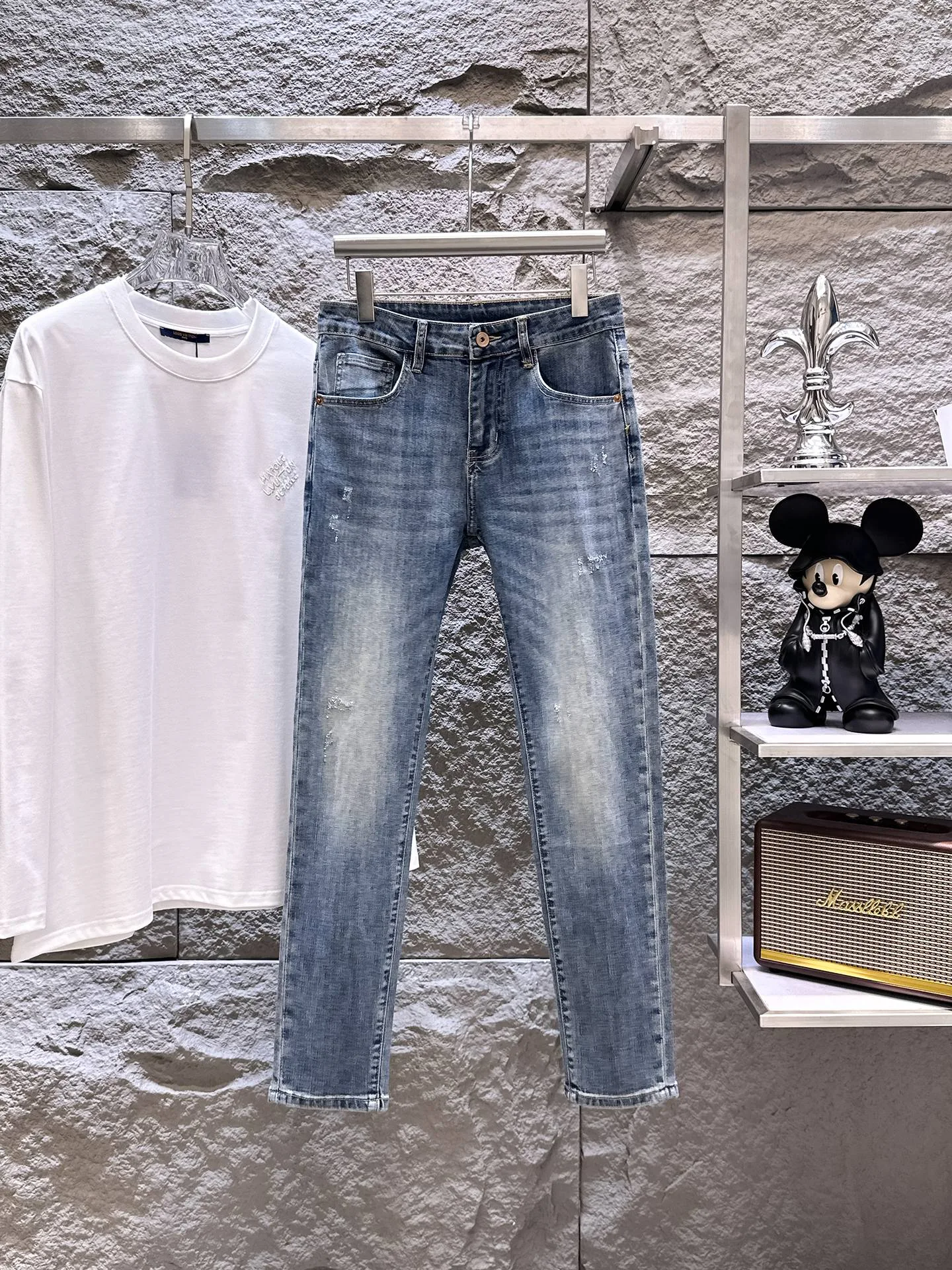 Джинсы Женские Chrome Hearts 5093836