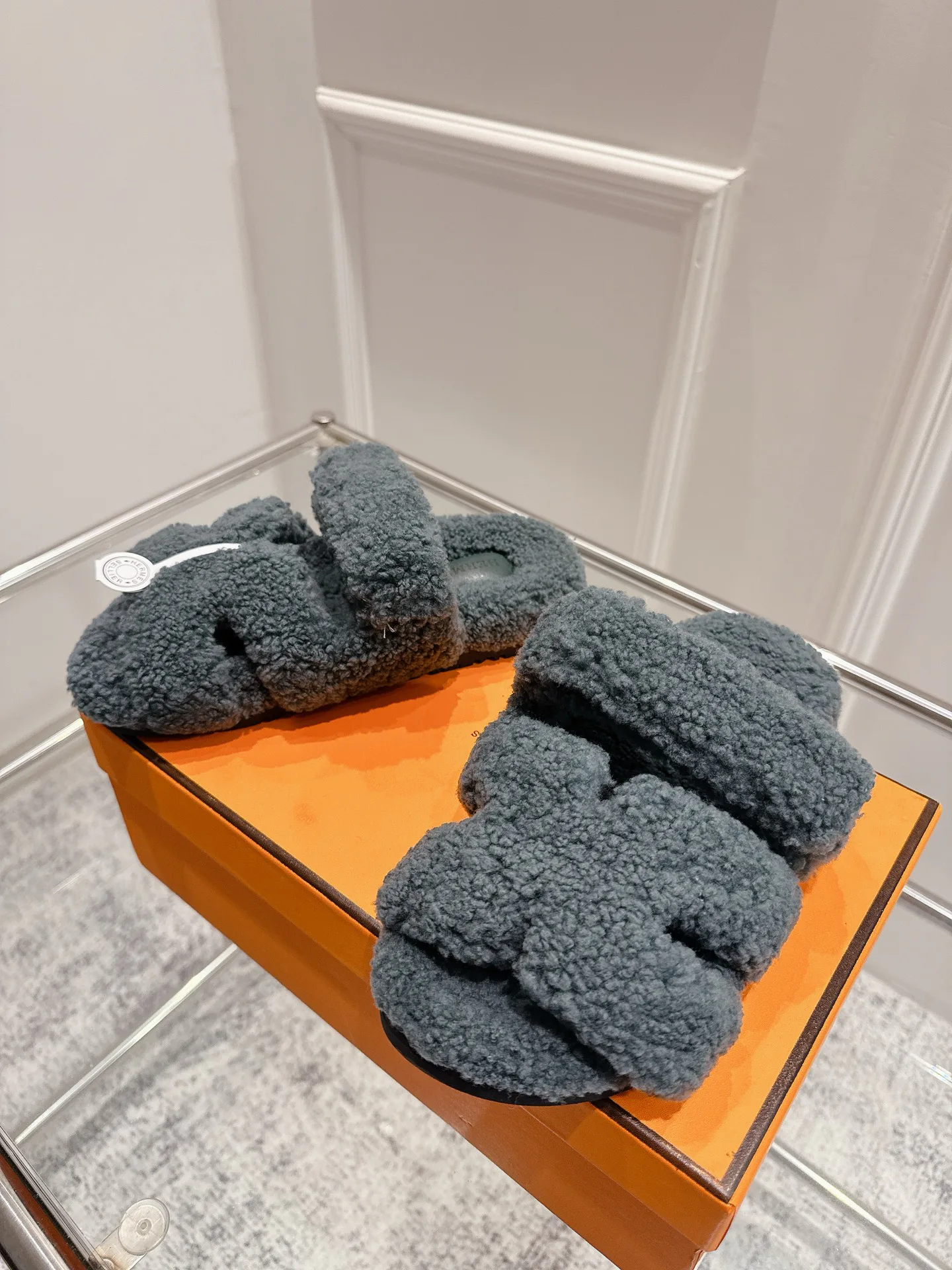 Тапочки Женские Hermes 65287