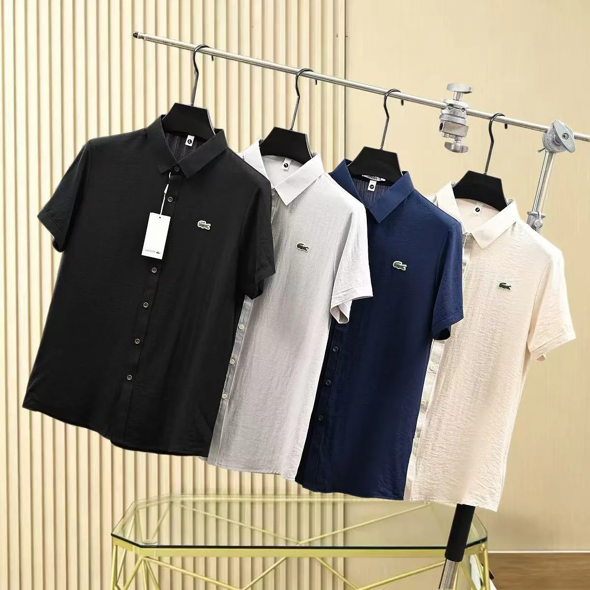 Рубашки Мужские Lacoste 17406137