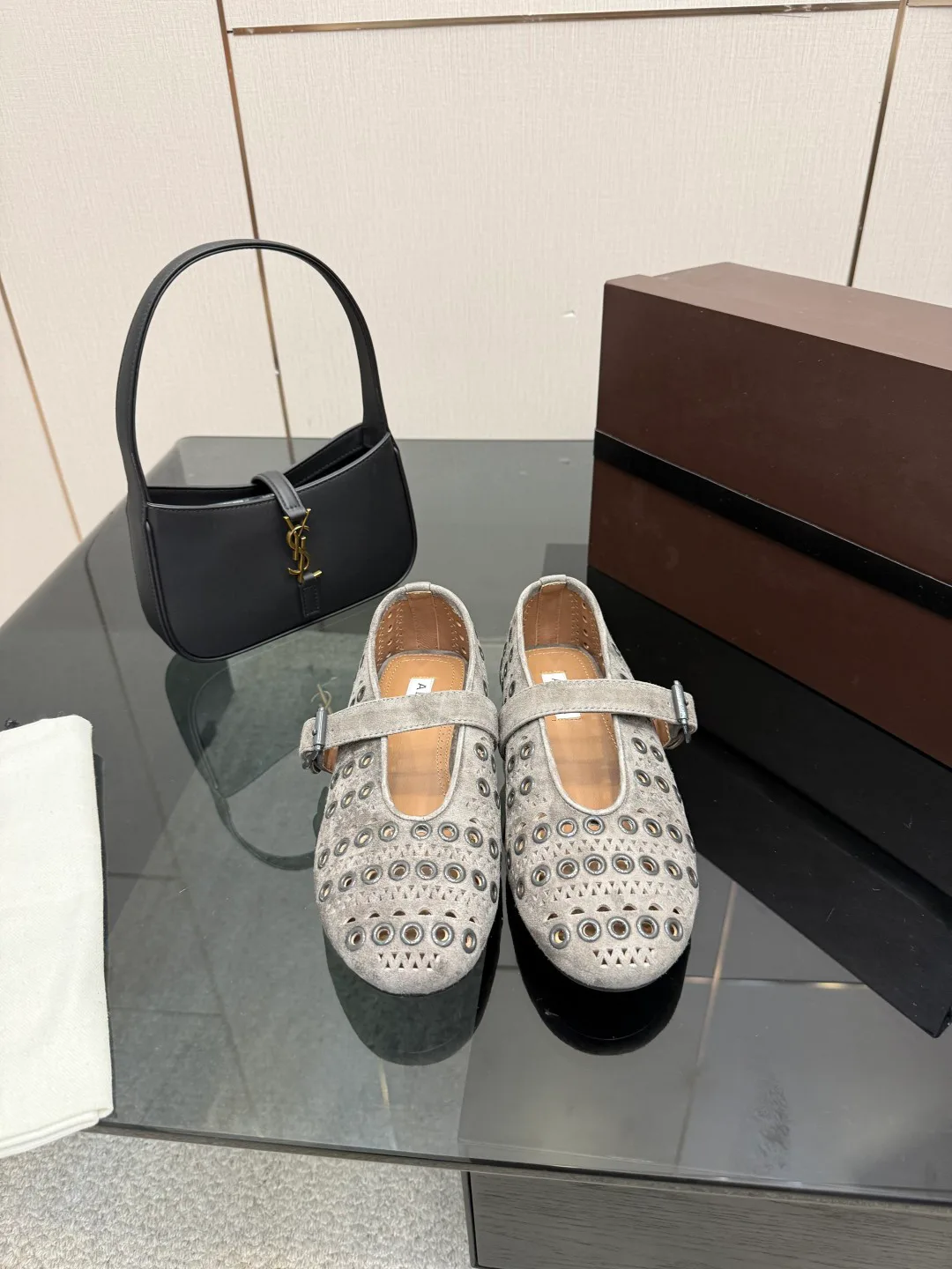 Балетки Женские Alaia 575131