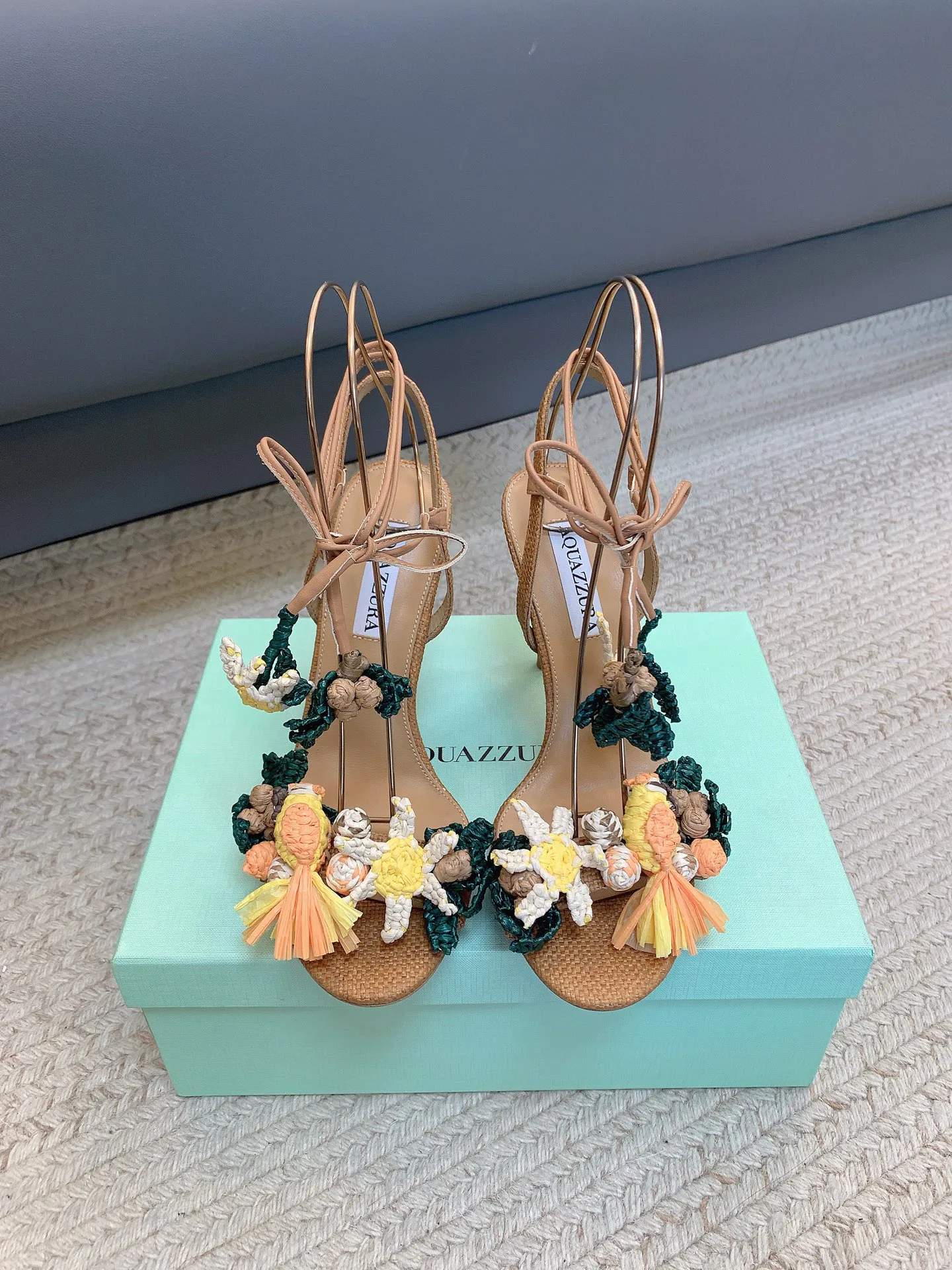 Босоножки Женские Aquazzura 19338282