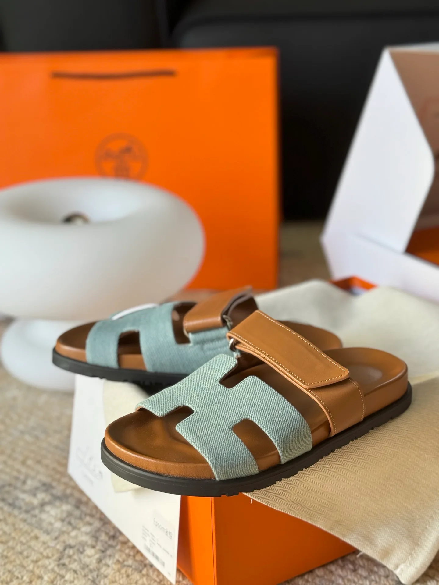 Шлепанцы Женские Hermes 81987