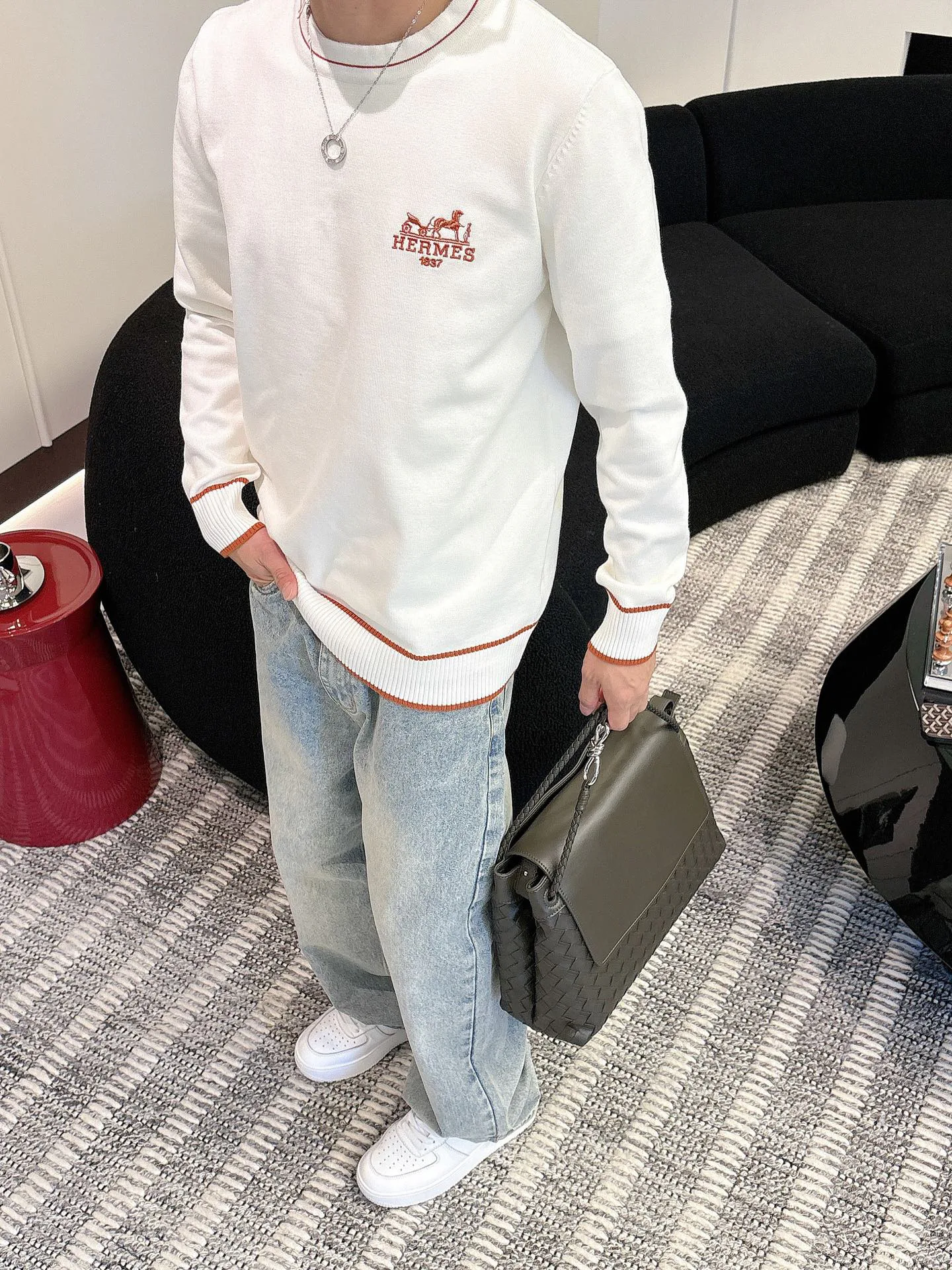 Джемперы И Свитеры Мужские Hermes 819103