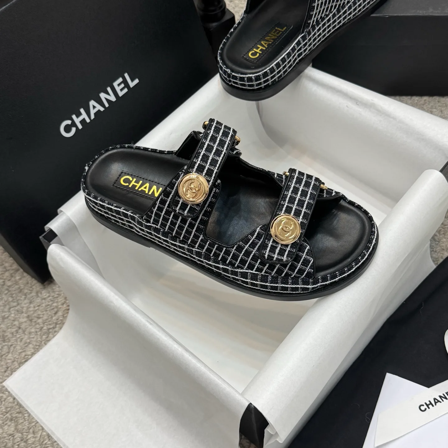 Шлепанцы Женские Chanel 29041