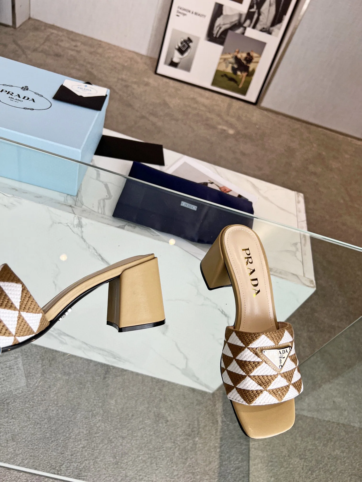 Босоножки Женские Prada 11386421