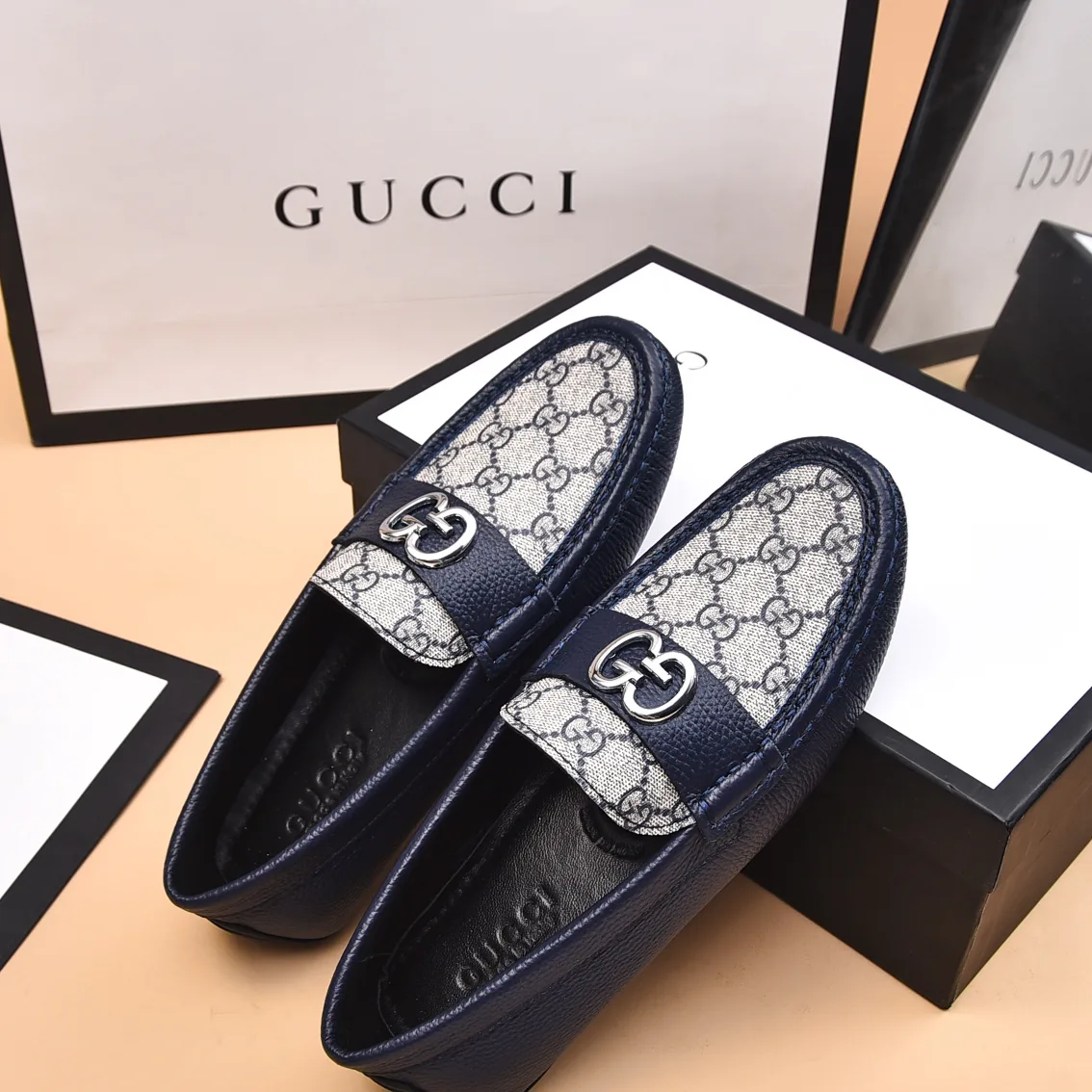 Мокасины Мужские Gucci 17597