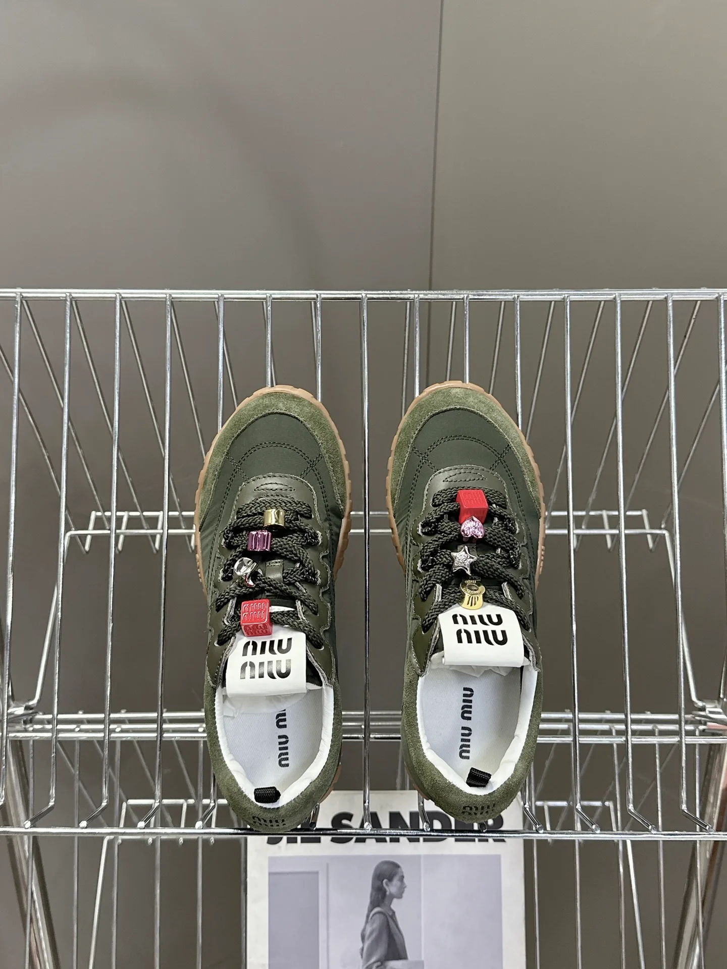 Кроссовки Женские Miu Miu 68399