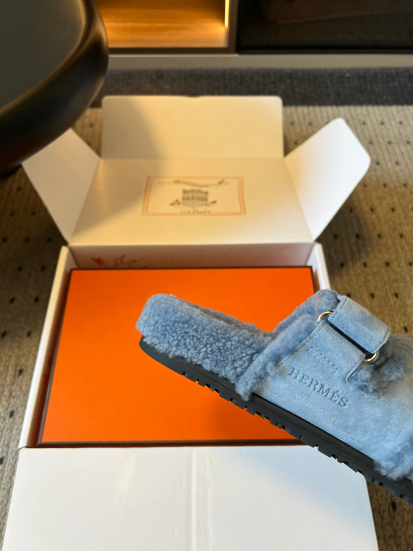 Тапочки Женские Hermes 18142796