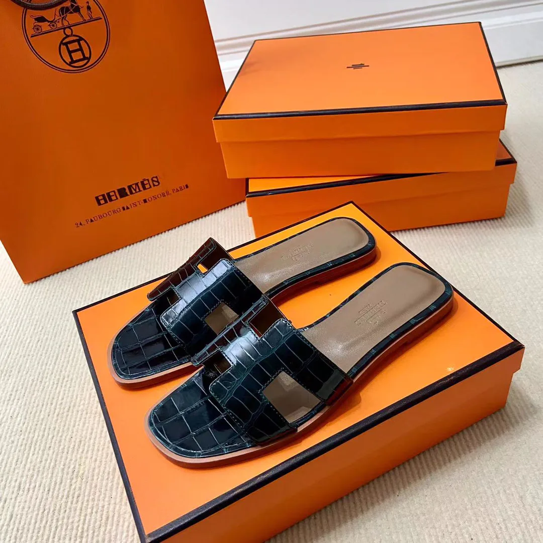 Шлепанцы Женские Hermes 4340516