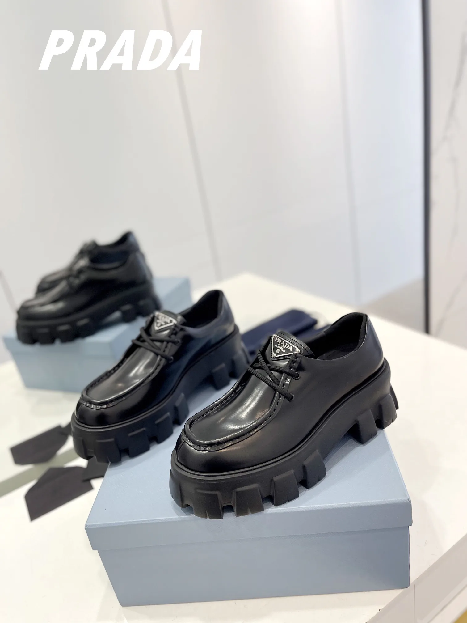 Лоферы И Мокасины Женские Prada 116834