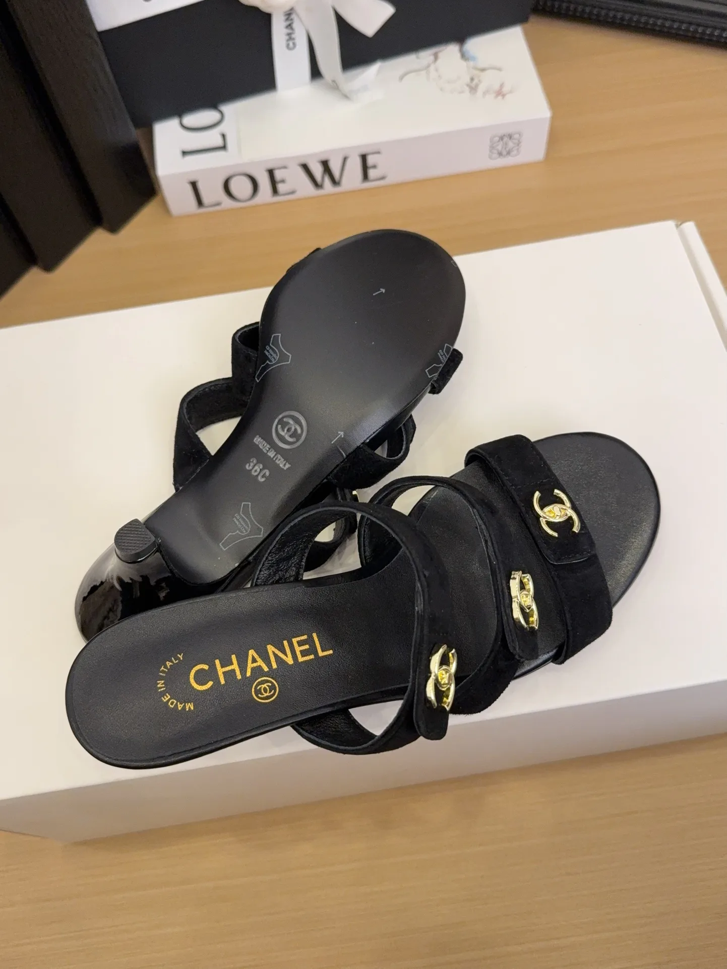 Босоножки Женские Chanel 35821