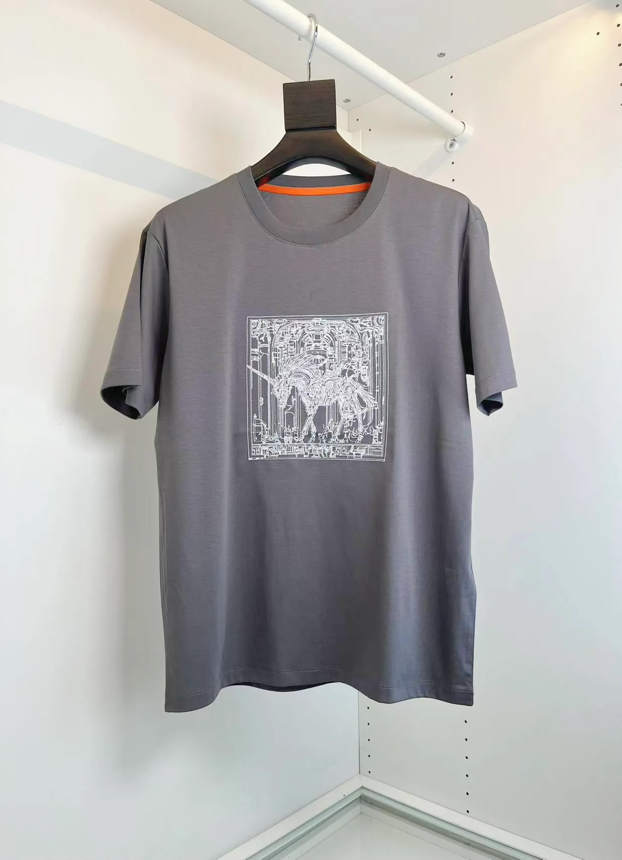 Футболки Мужские Hermes 33809