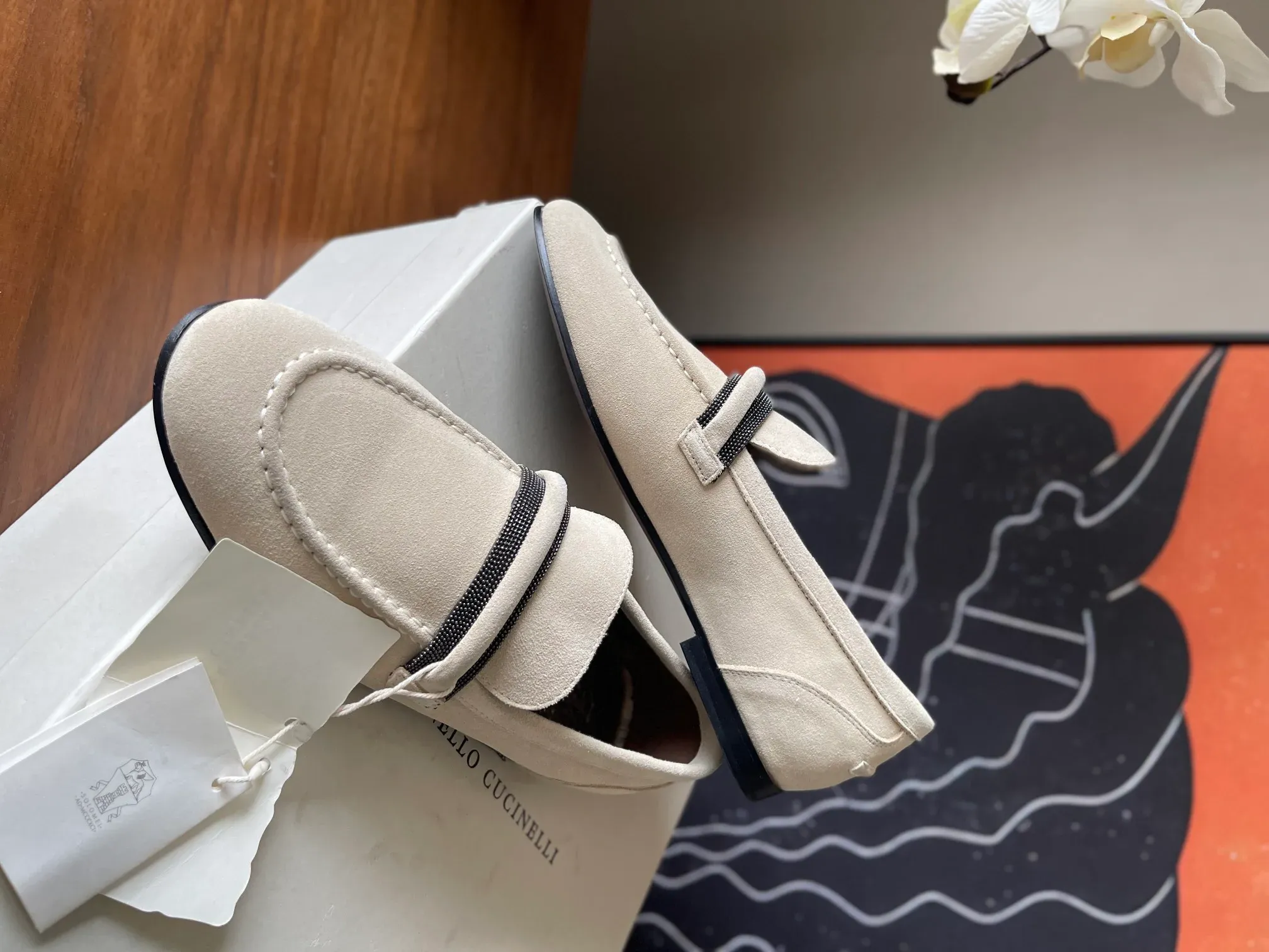 Лоферы И Мокасины Женские Brunello Cucinelli 81051