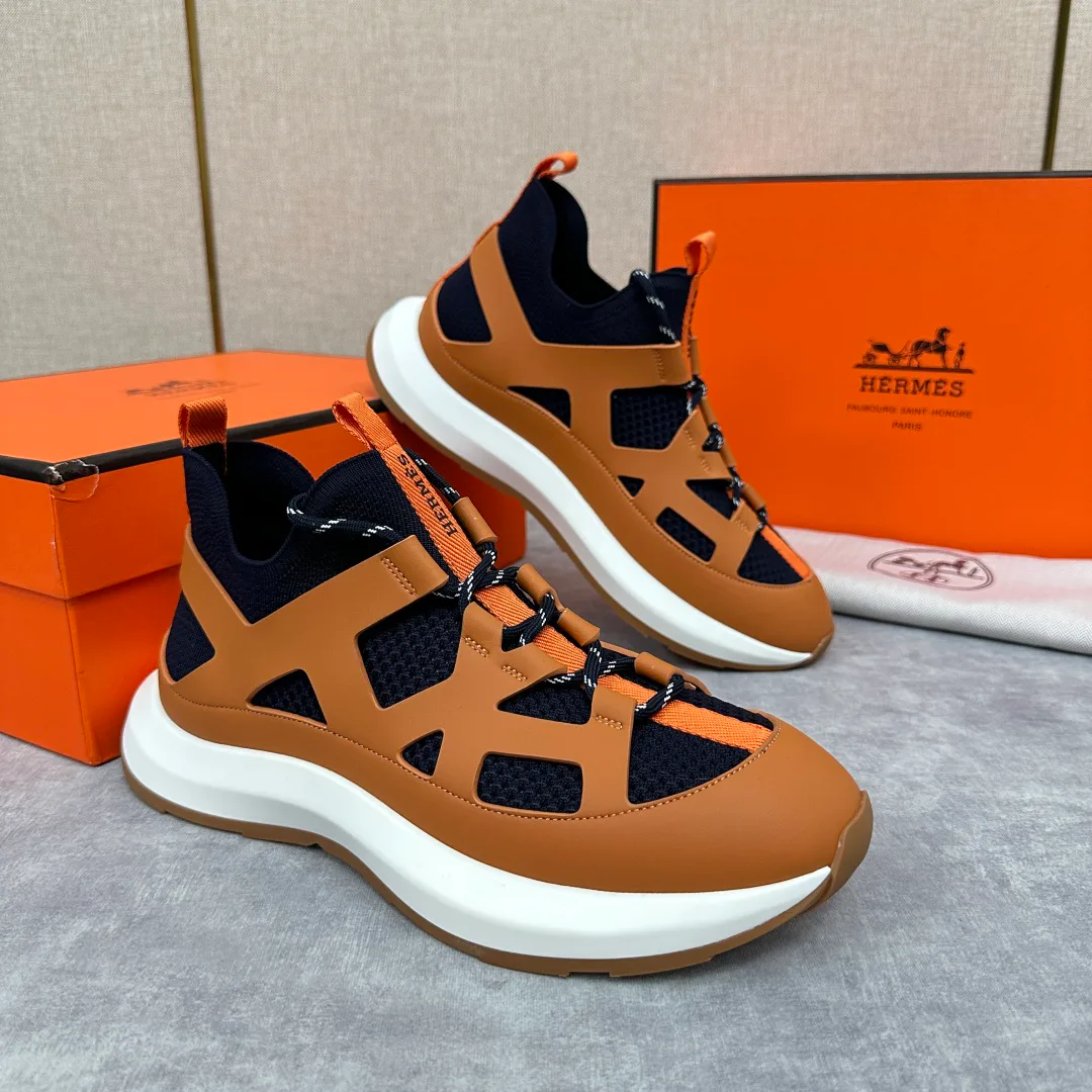Кроссовки Мужские Hermes 4832865