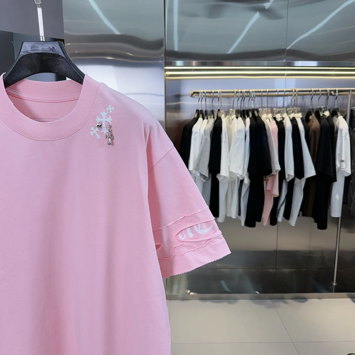 Футболки Мужские Chrome Hearts 12950800