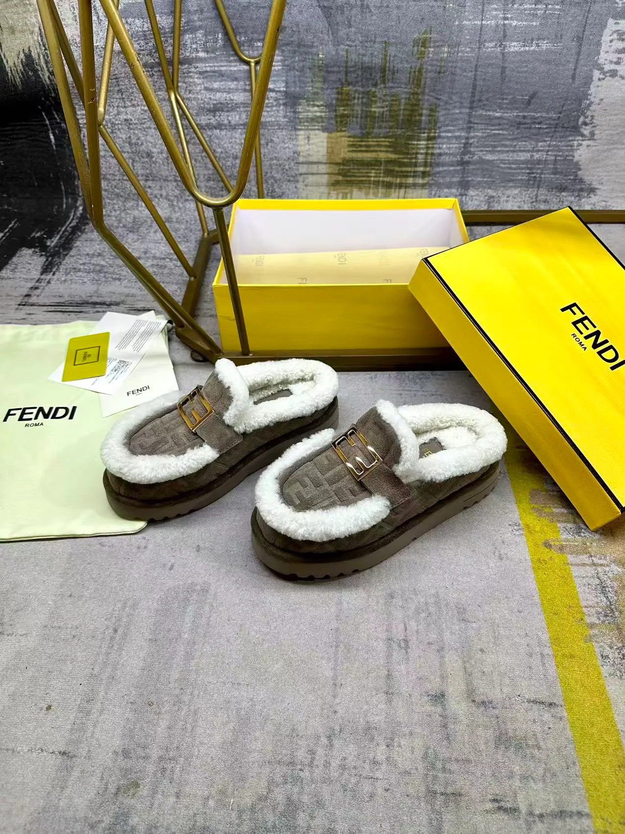 Мюли И Сабо Женские Fendi 472251