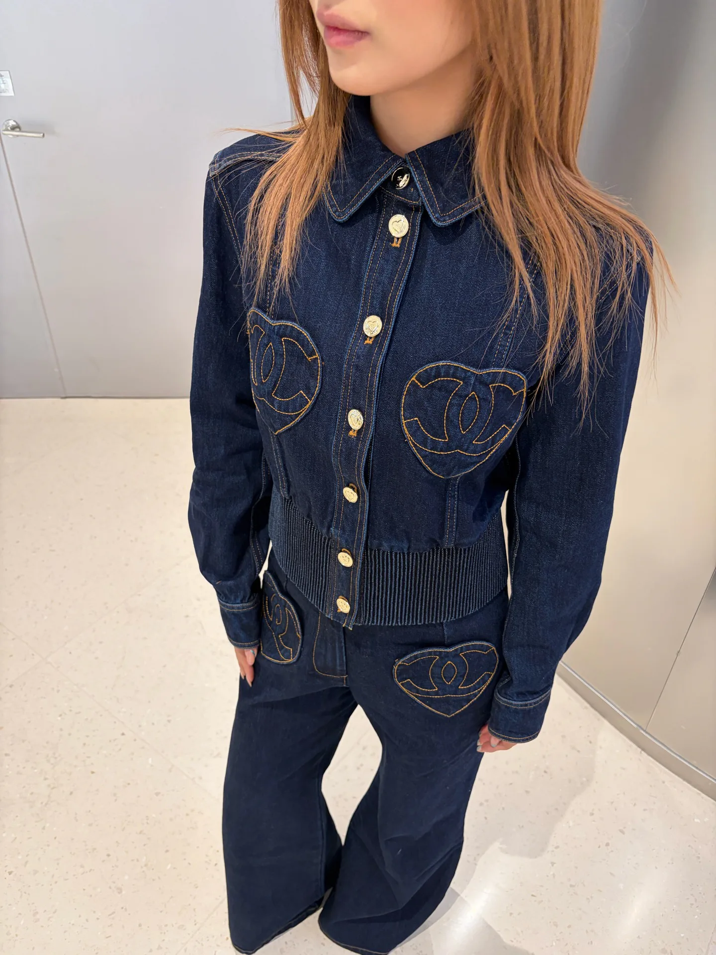 Куртки И Пуховики Женские Chanel 2379689