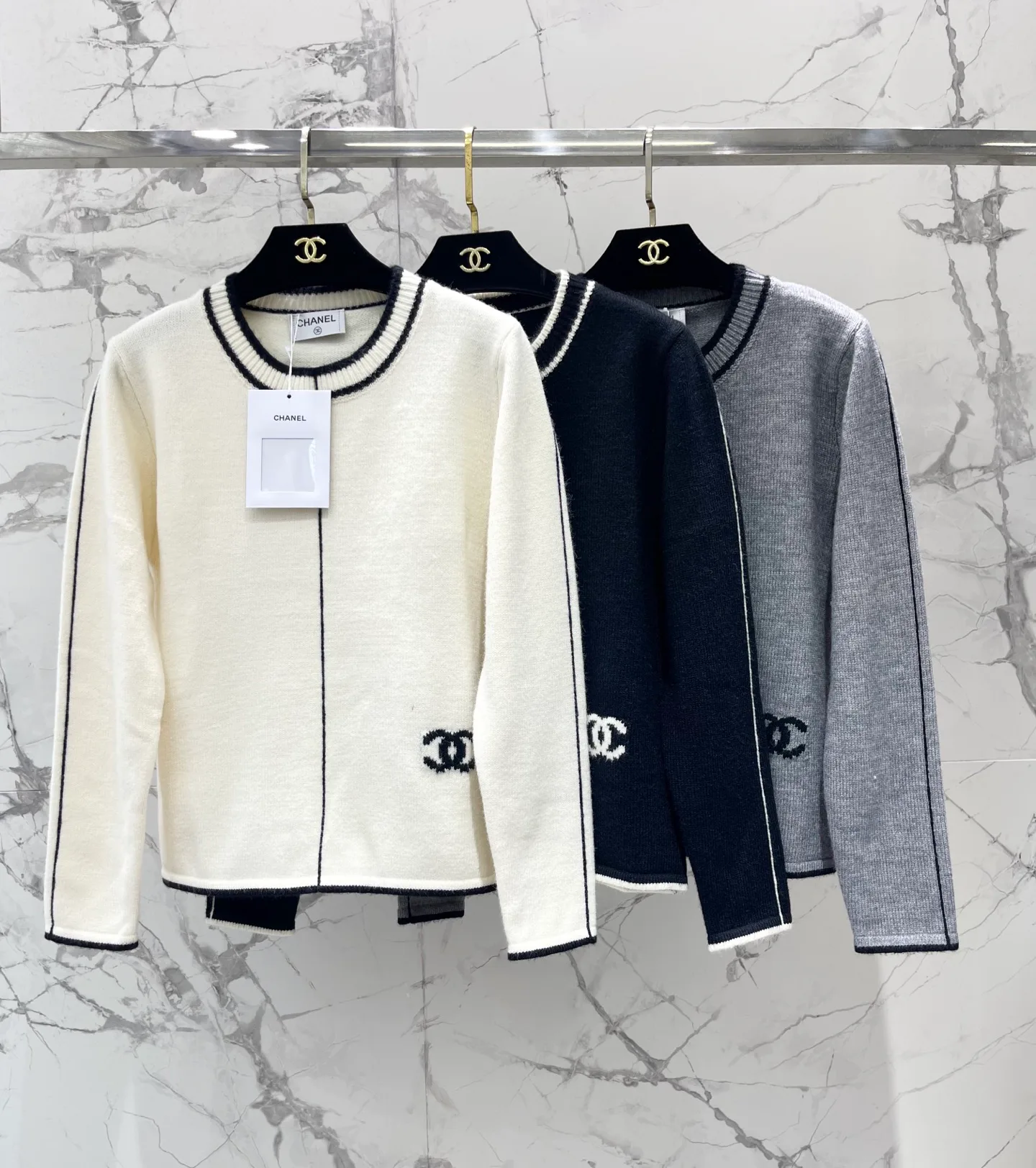 Джемперы И Свитеры Женские Chanel 18138230