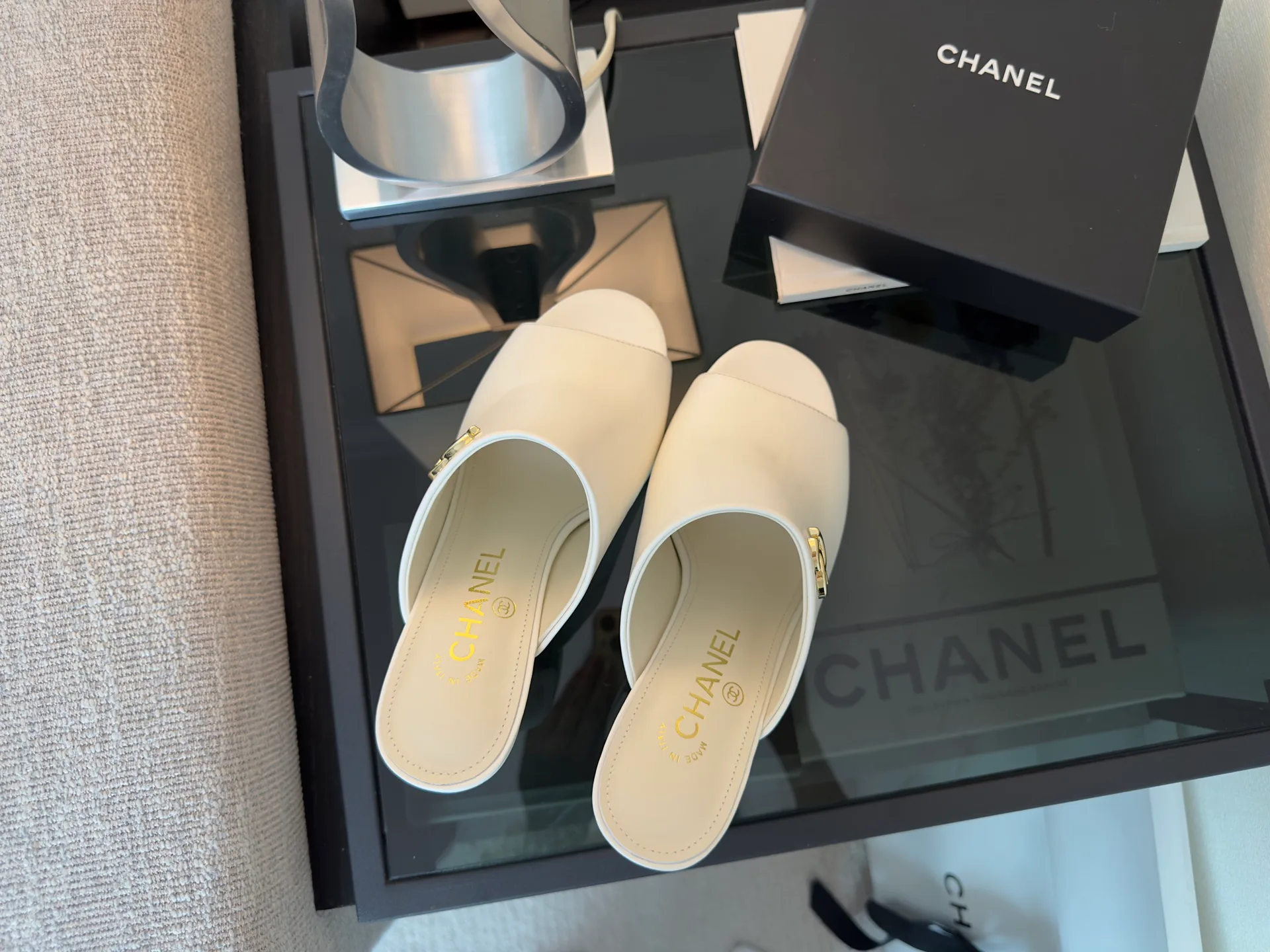 Босоножки Женские Chanel 9654044