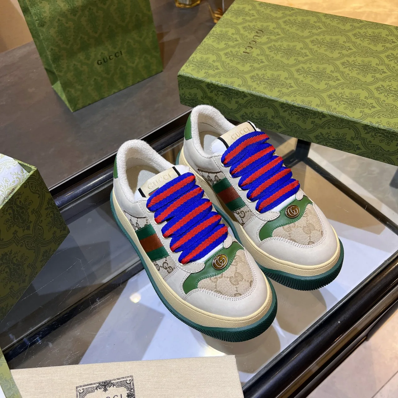 Кроссовки Женские Gucci 17955445