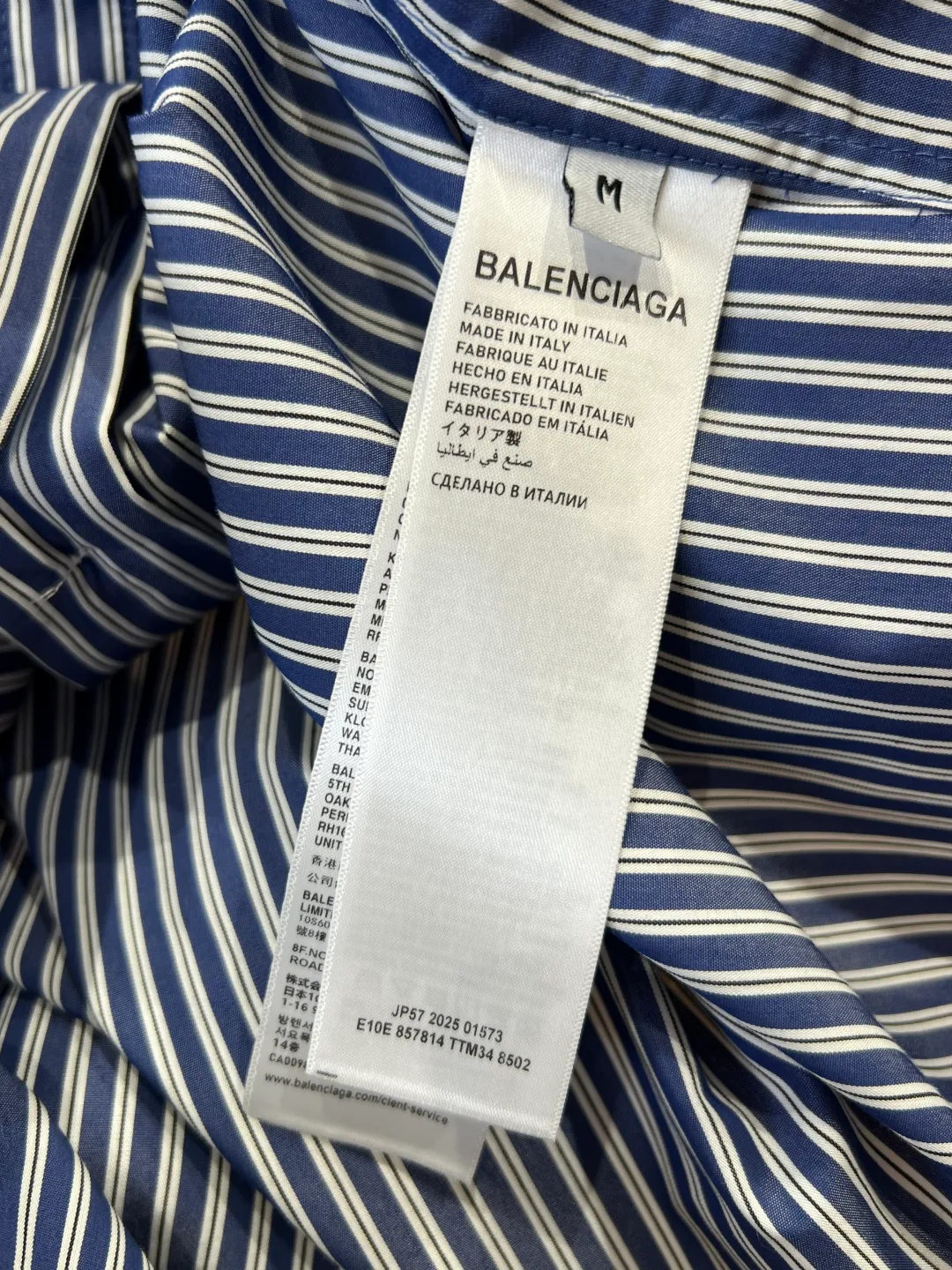 Рубашки Мужские Balenciaga 10503228