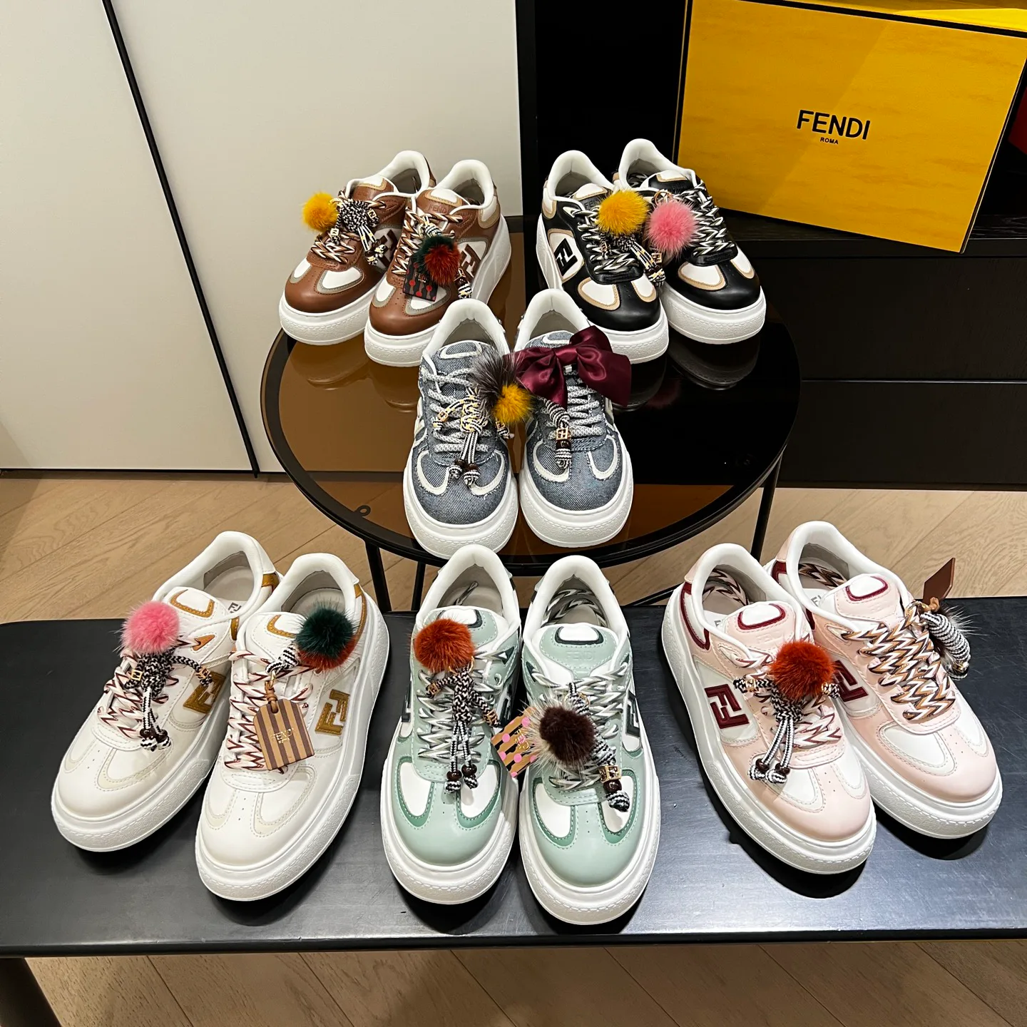 Кеды Женские Fendi 515266