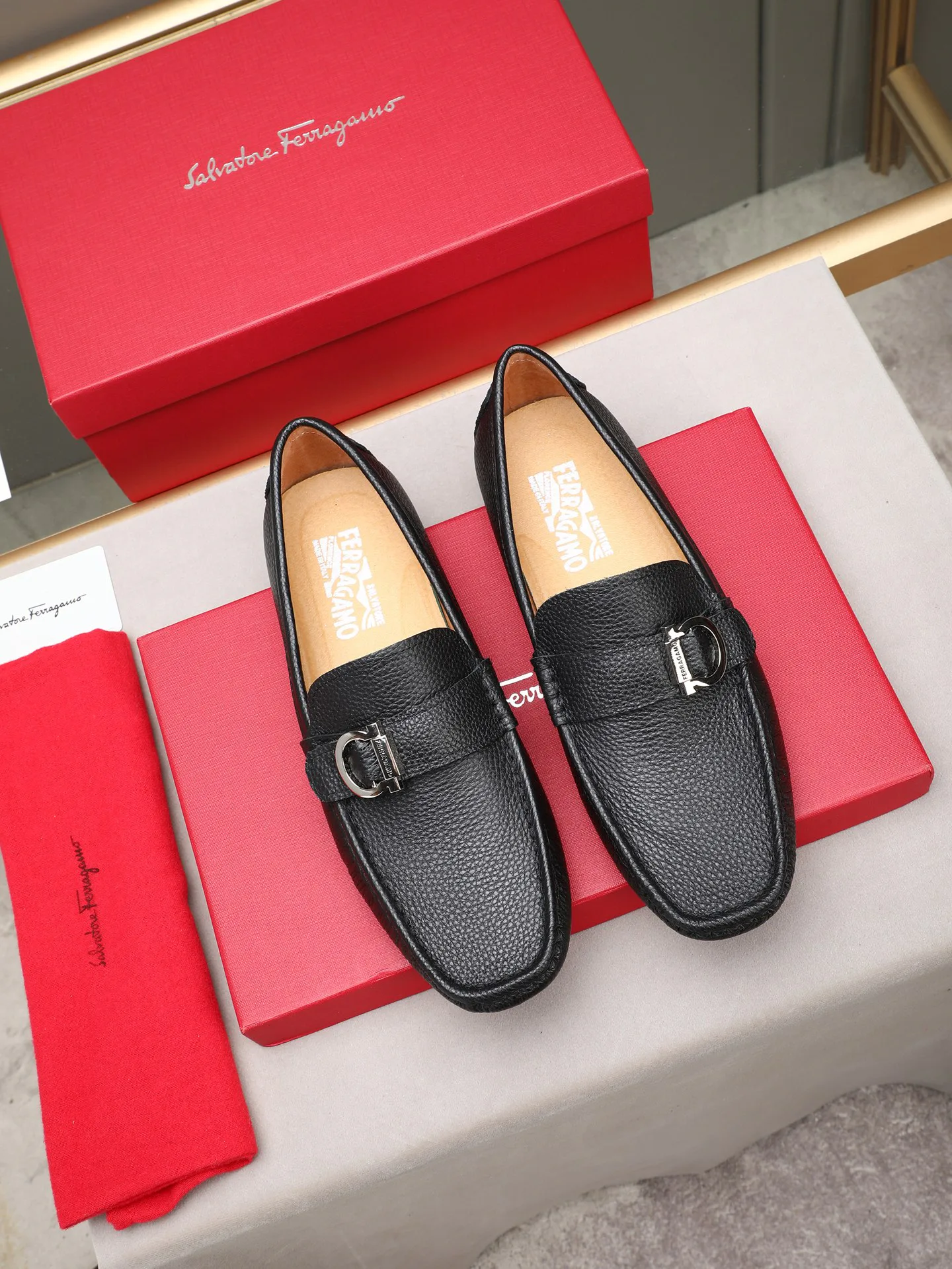 Мокасины Мужские Salvatore Ferragamo 5933247