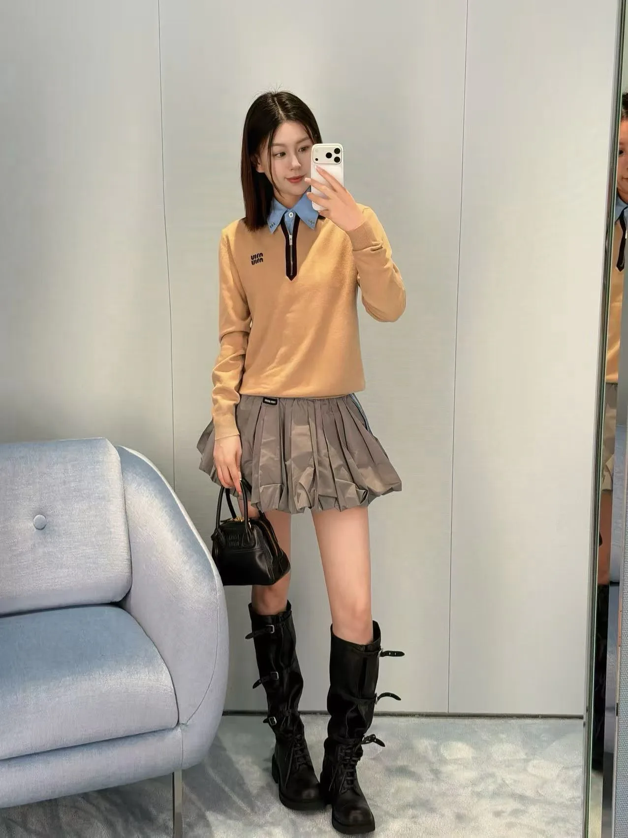 Джемперы И Свитеры Женские Miu Miu 18221267