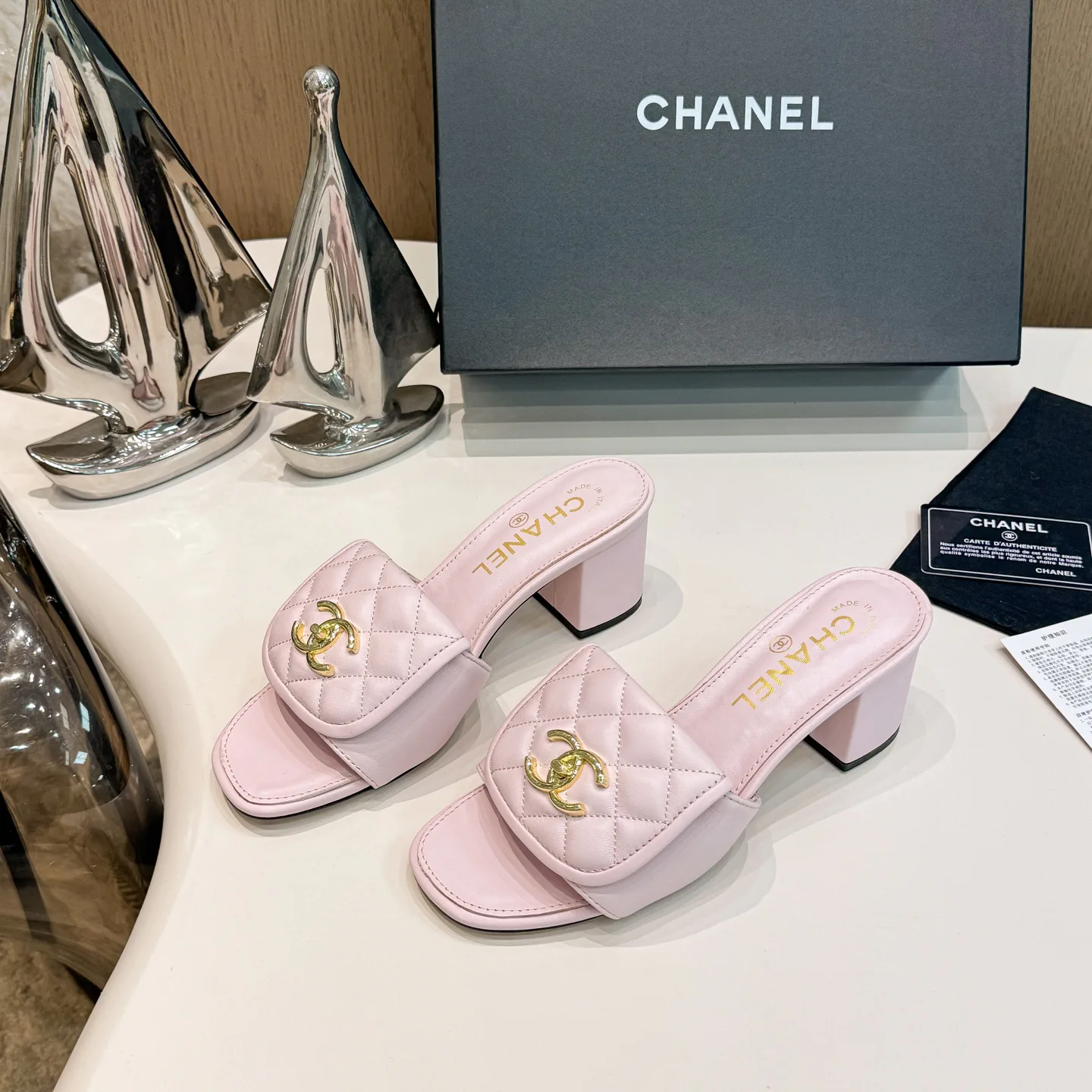 Босоножки Женские Chanel 17358