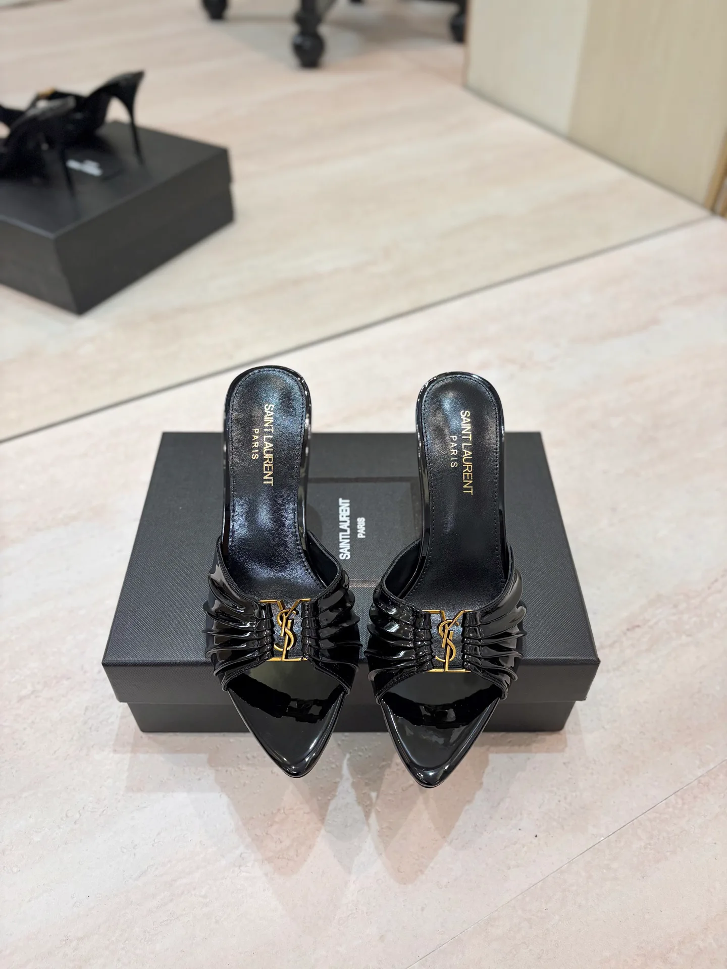 Мюли И Сабо Женские Saint Laurent 17476095