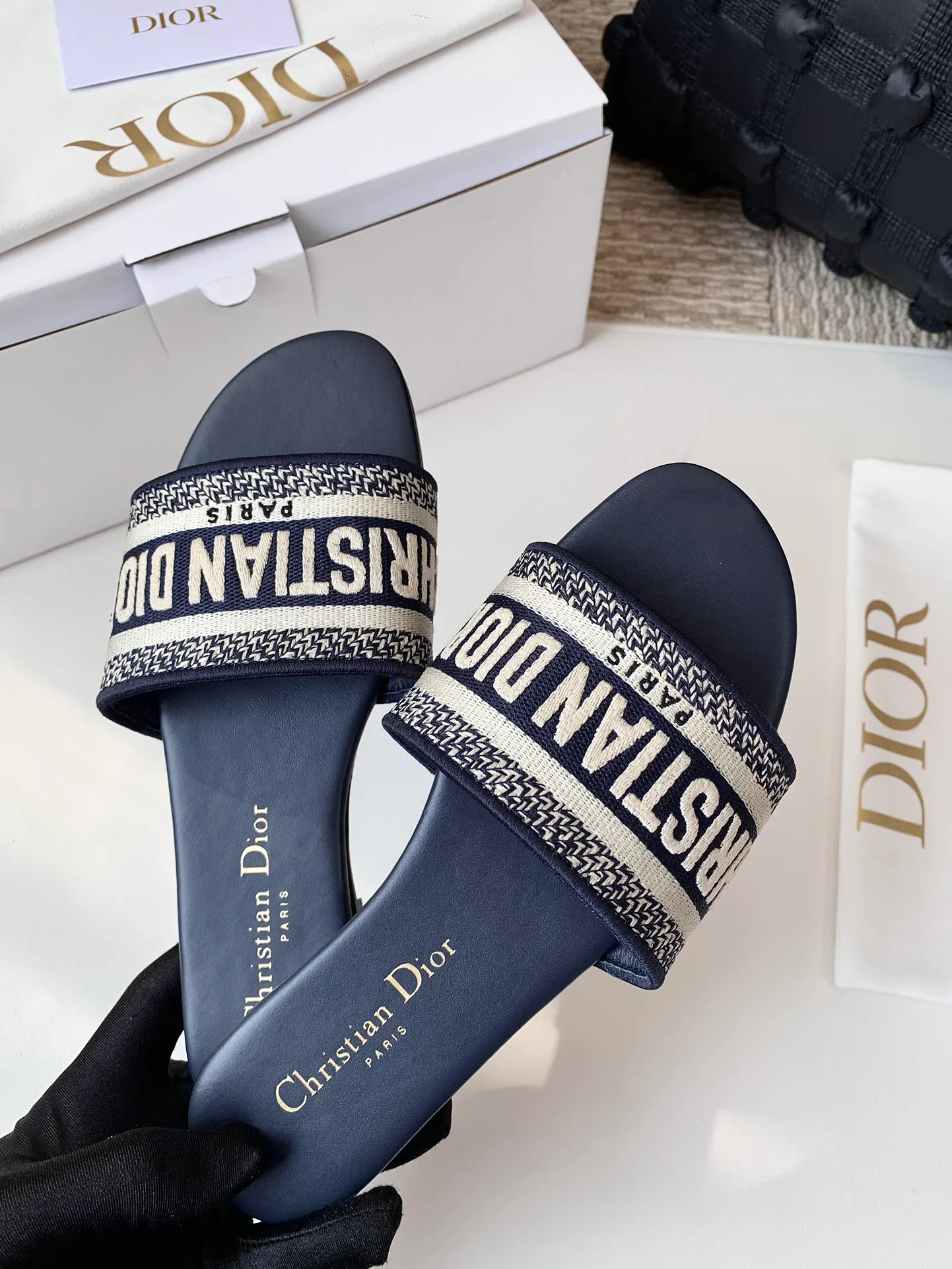 Шлепанцы Женские Christian Dior 12679393
