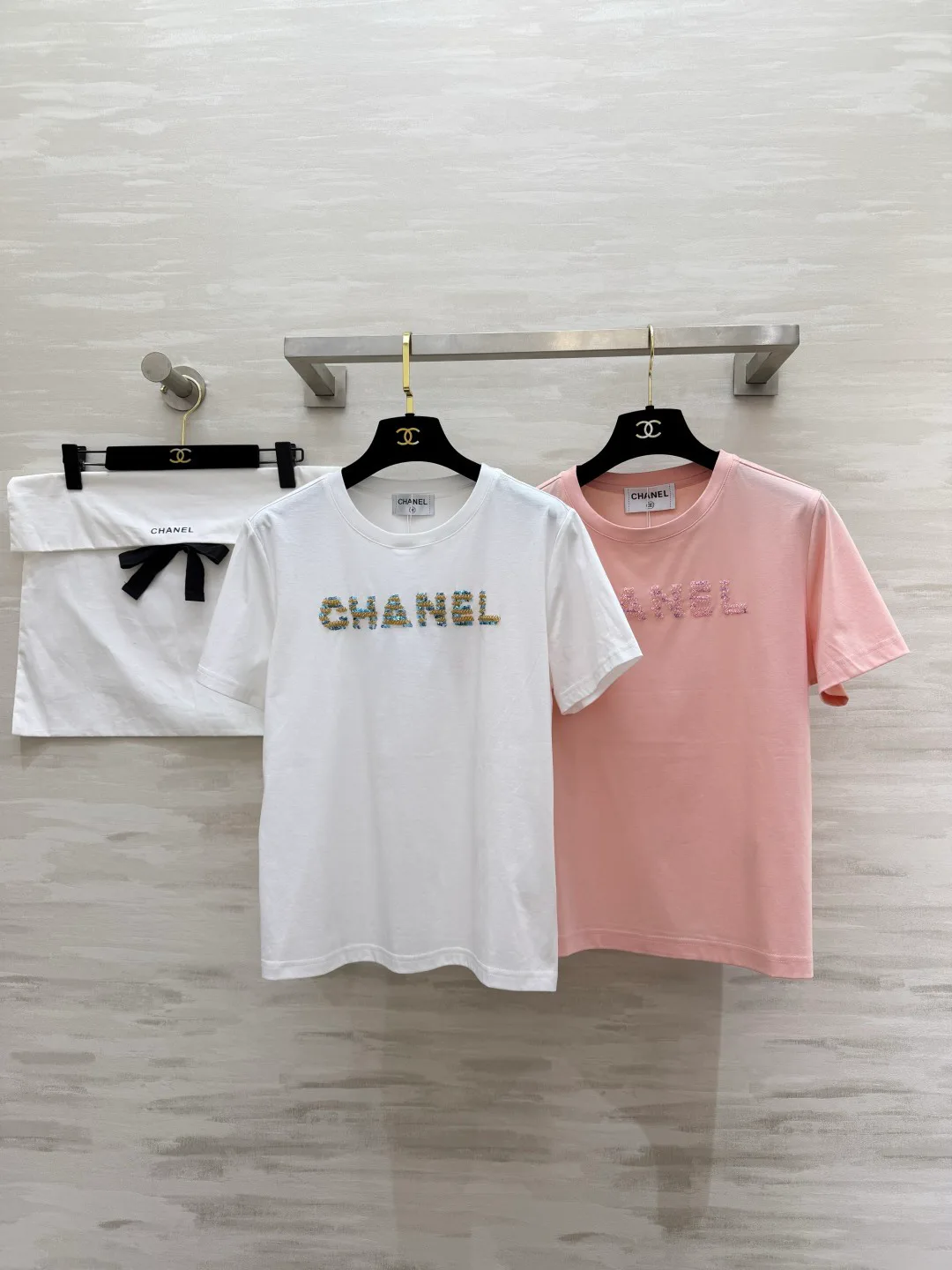 Футболки Женские Chanel 13583898