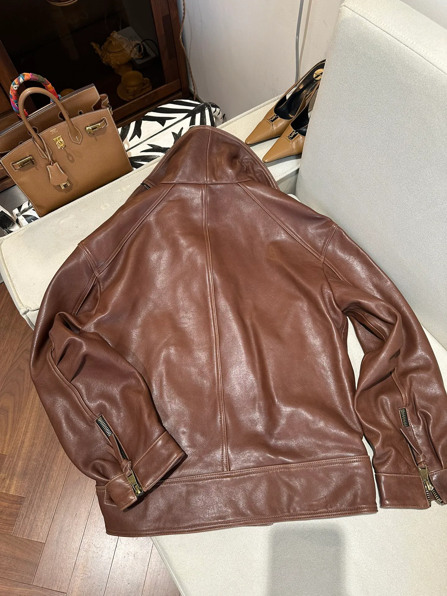 Кожаные Куртки И Дублёнки Женские Balmain 11460791